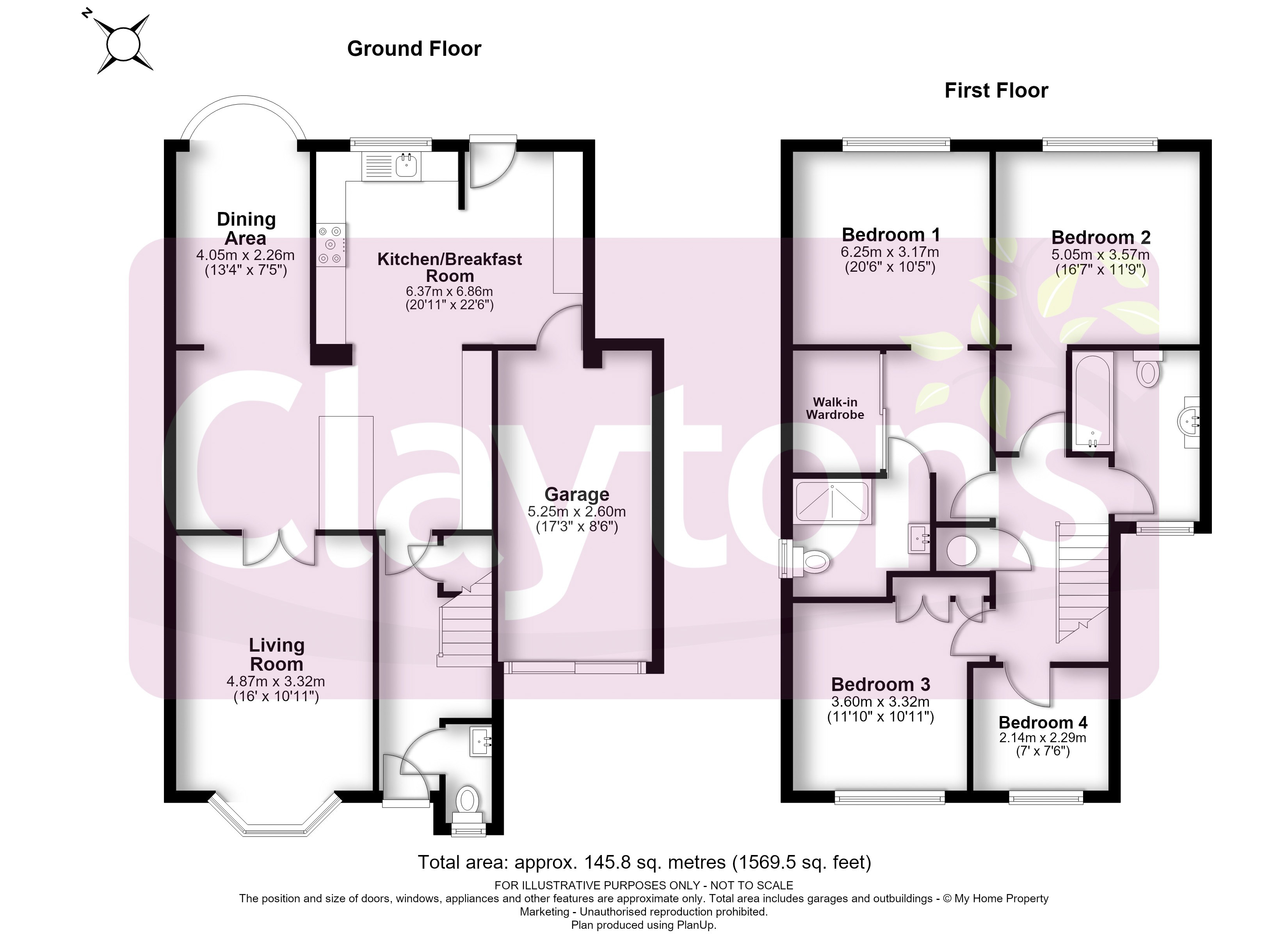 9, Edinburgh Drive, Abbots Langley floorplan
