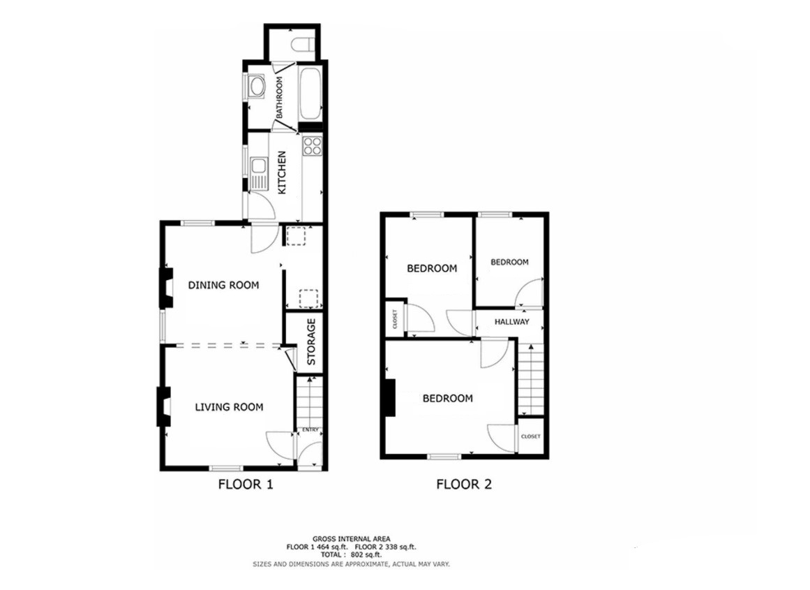 98, Henniker Road, Ipswich, Suffolk, IP6  floorplan
