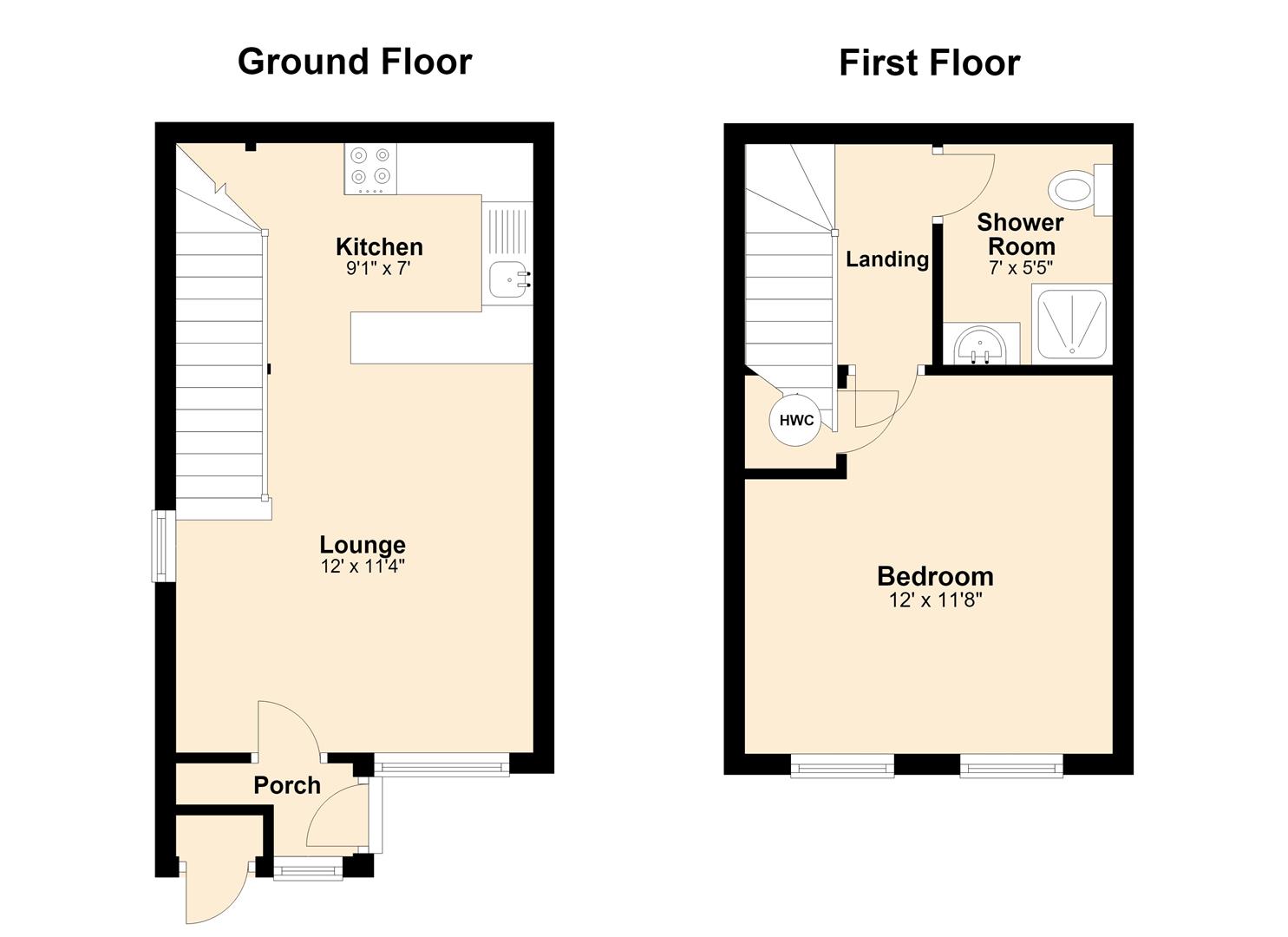 10, Tall Trees, Slough floorplan