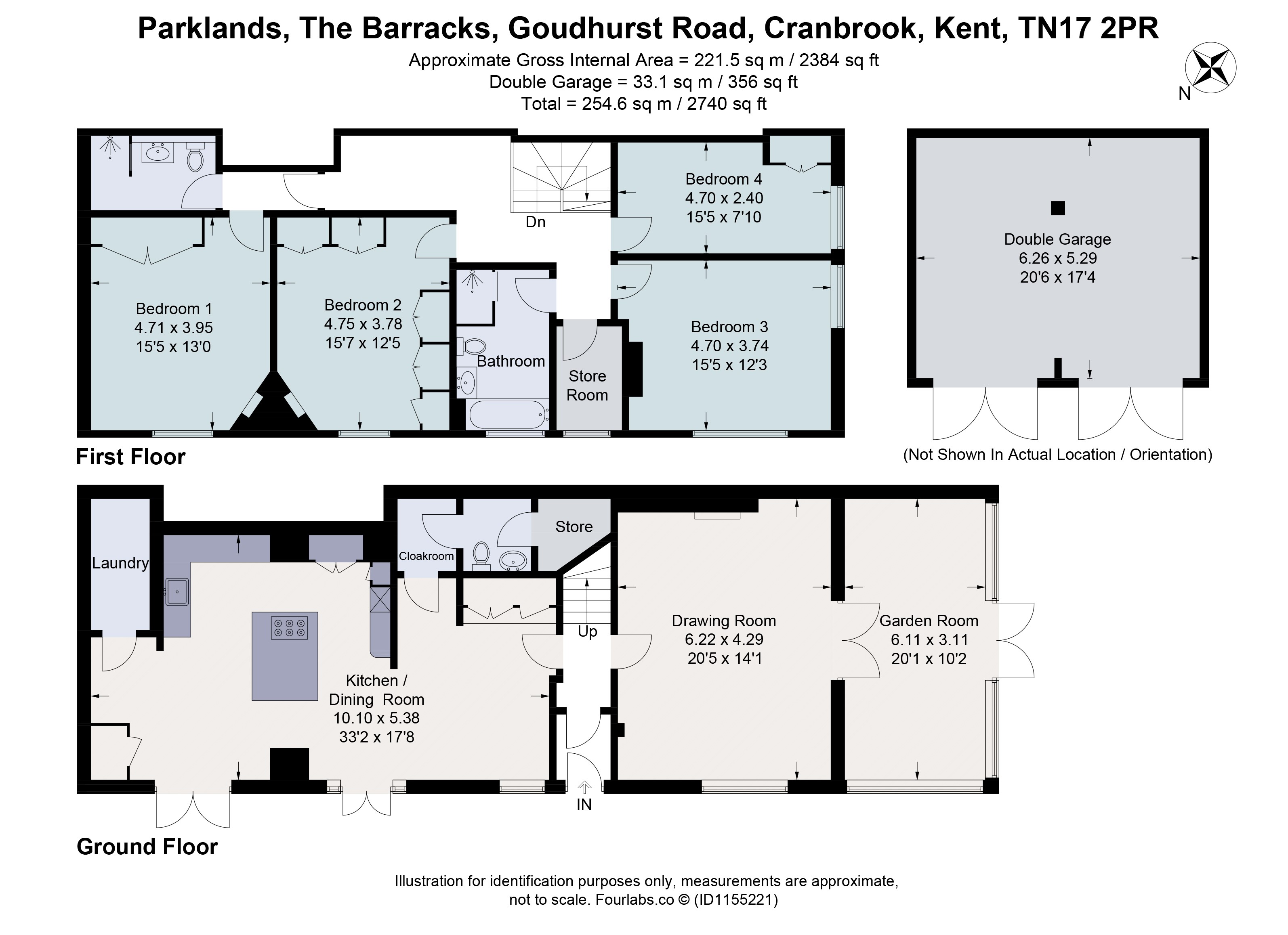 Parklands,, The Barracks, Cranbrook floorplan