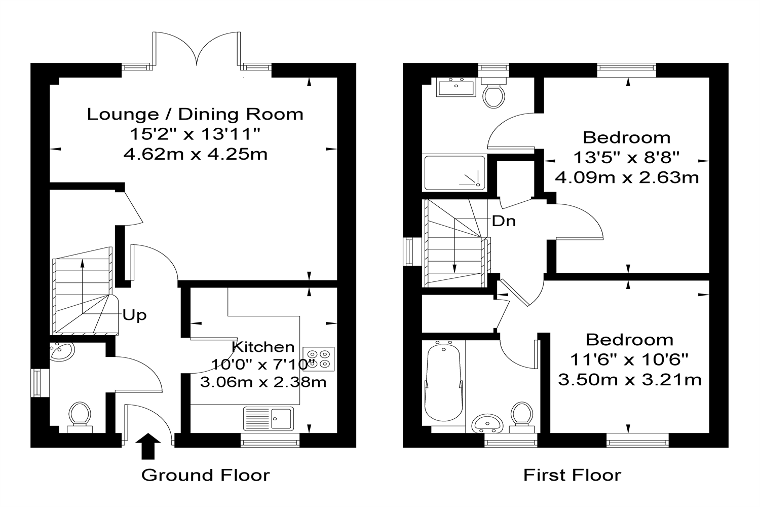 69, Monmouth Drive, Burleyfields floorplan