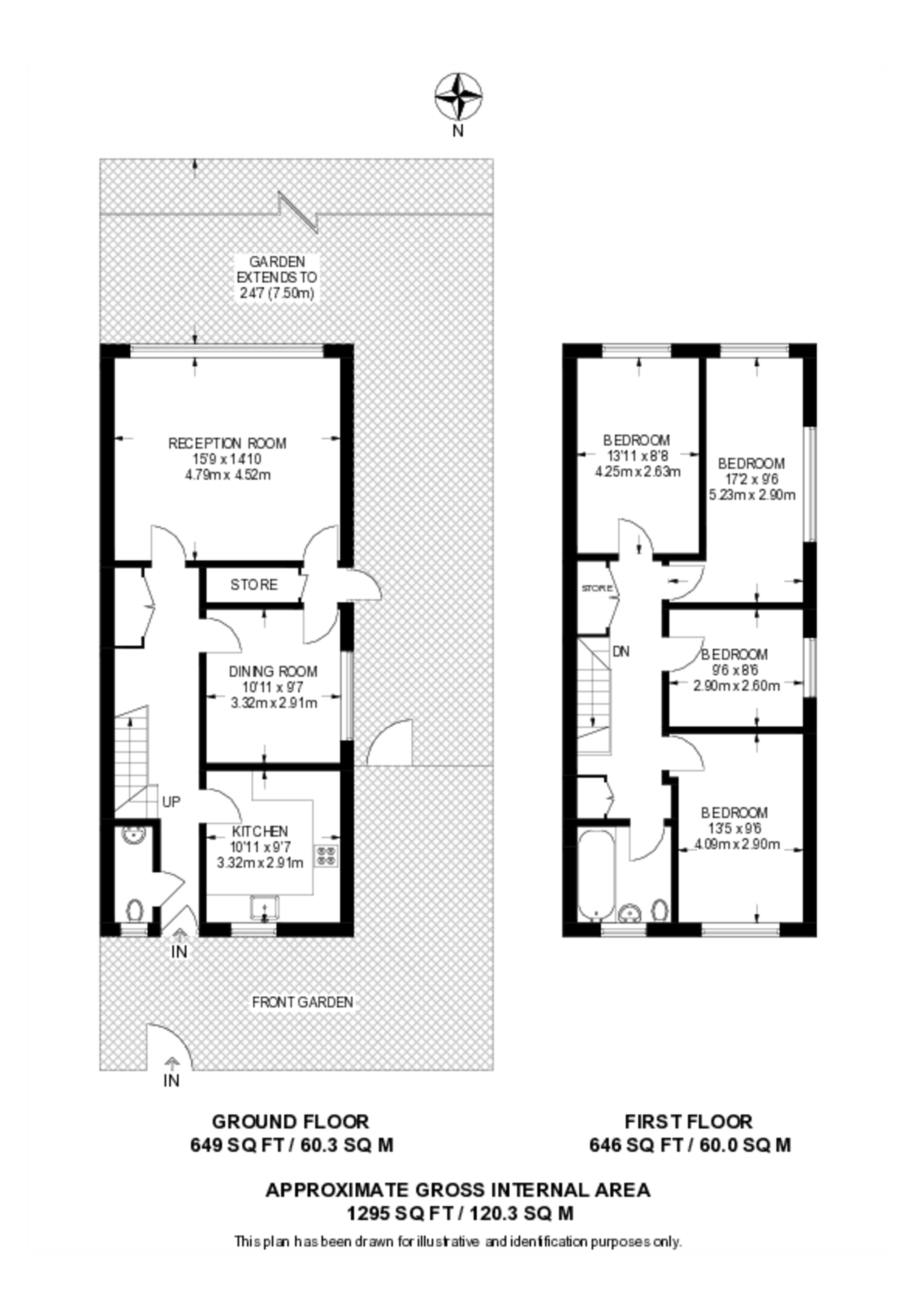 George Comberton Walk, Manor Park floorplan