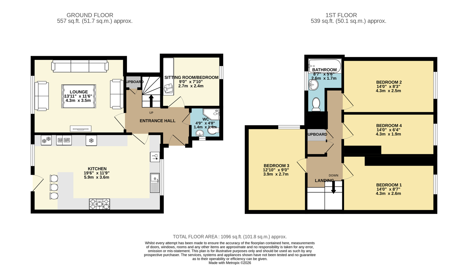 Porchester Drive, Birmingham floorplan