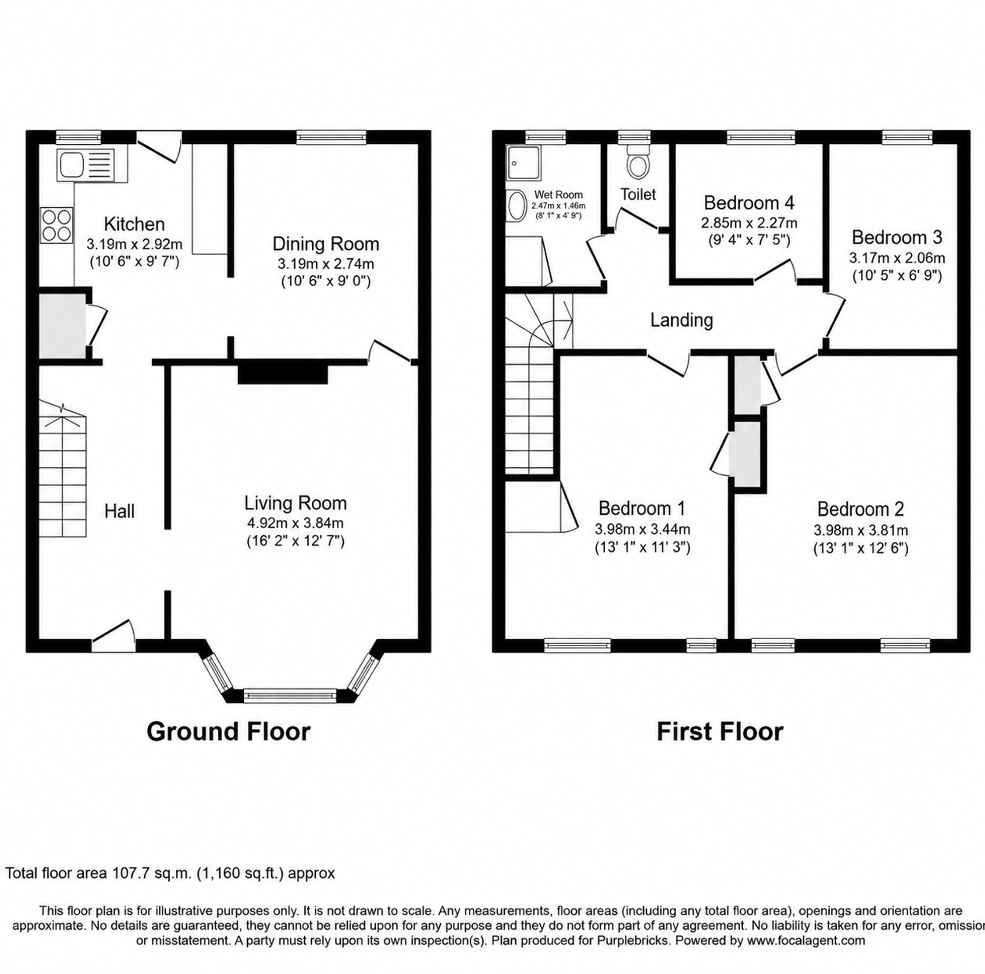 66 Freshfields, Newmarket floorplan