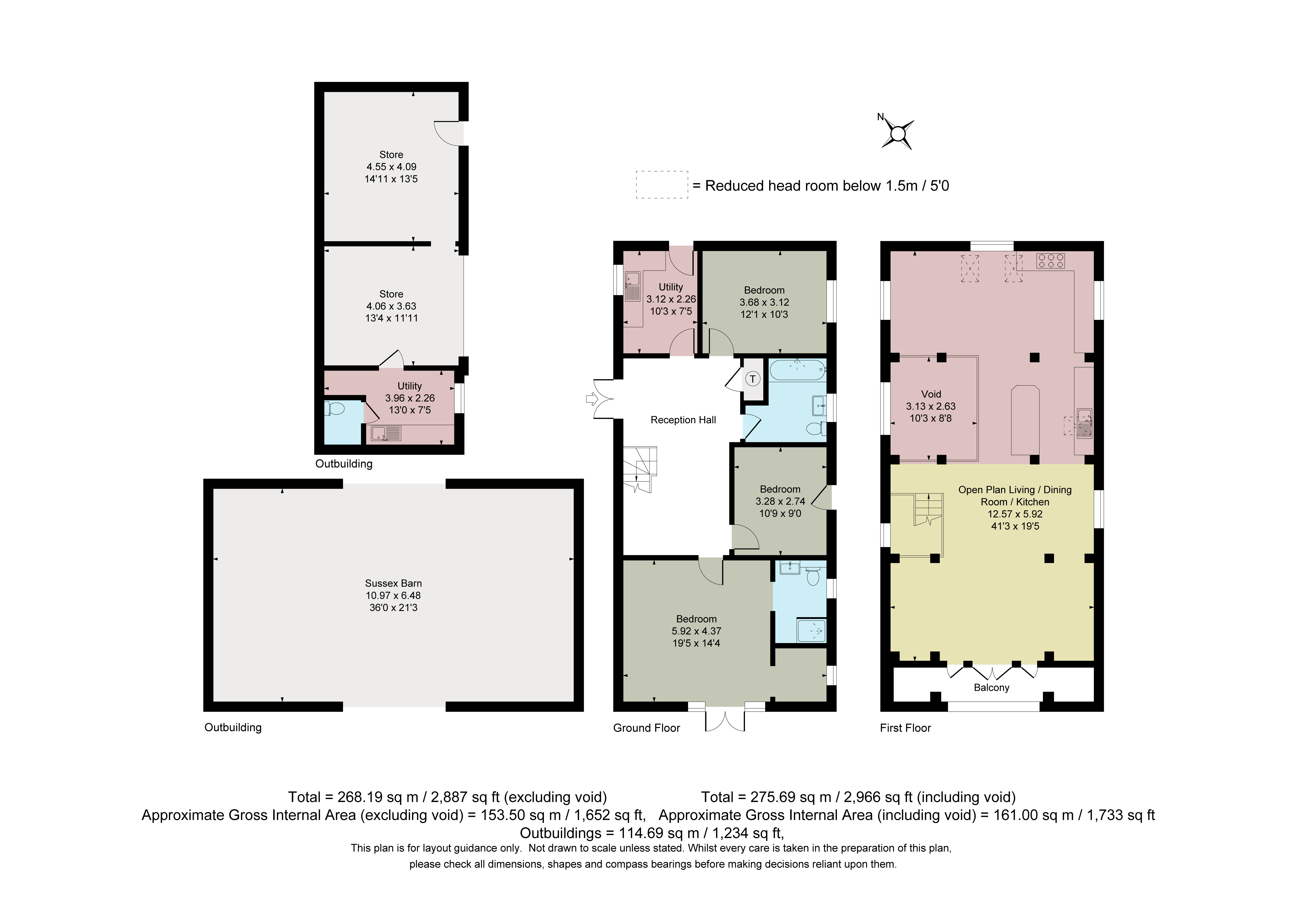 Chantry Farm,, West Chiltington Lane, Billingshurst floorplan