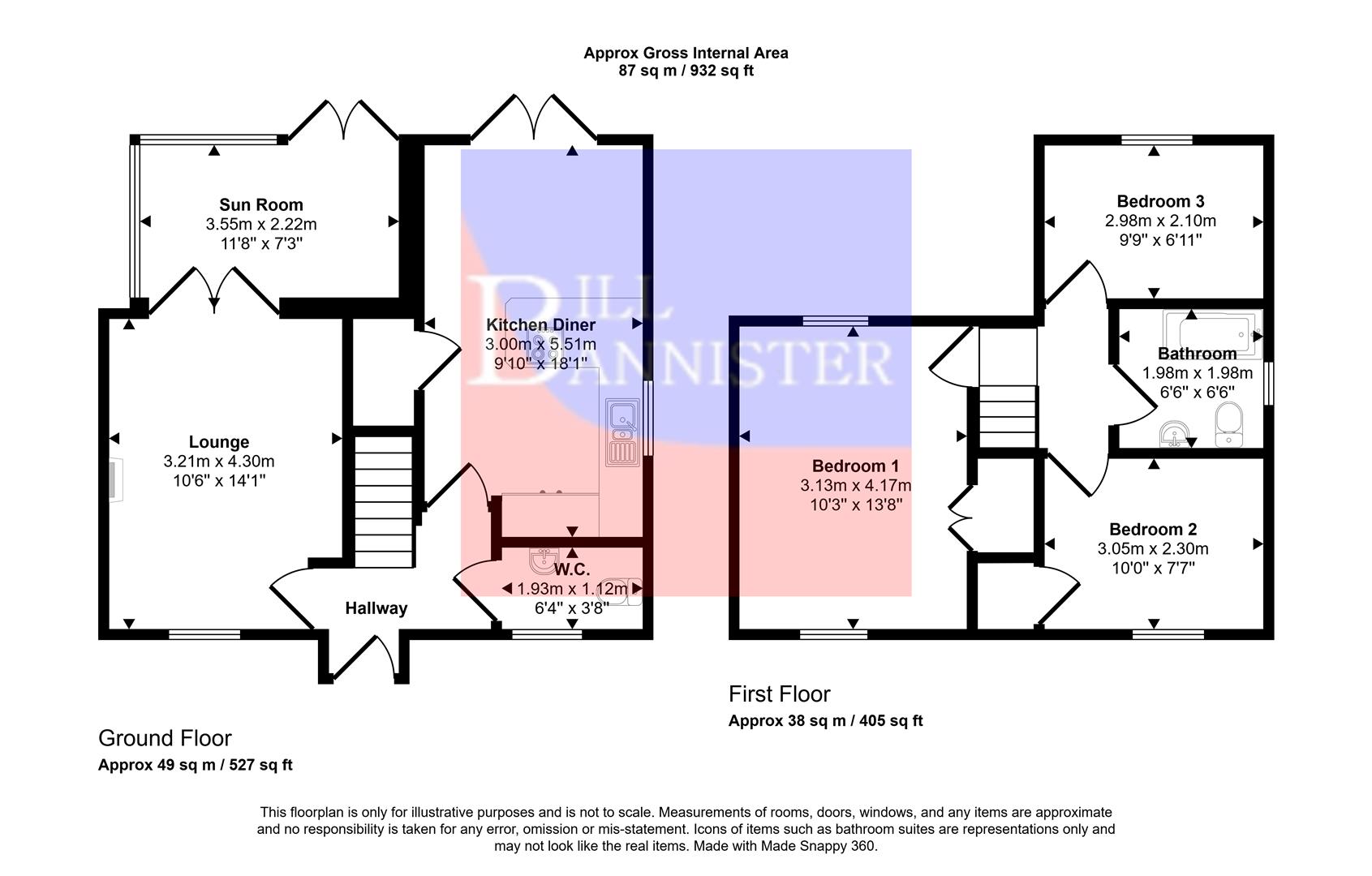 Lavender Haze, West Trewirgie Road, Redruth floorplan