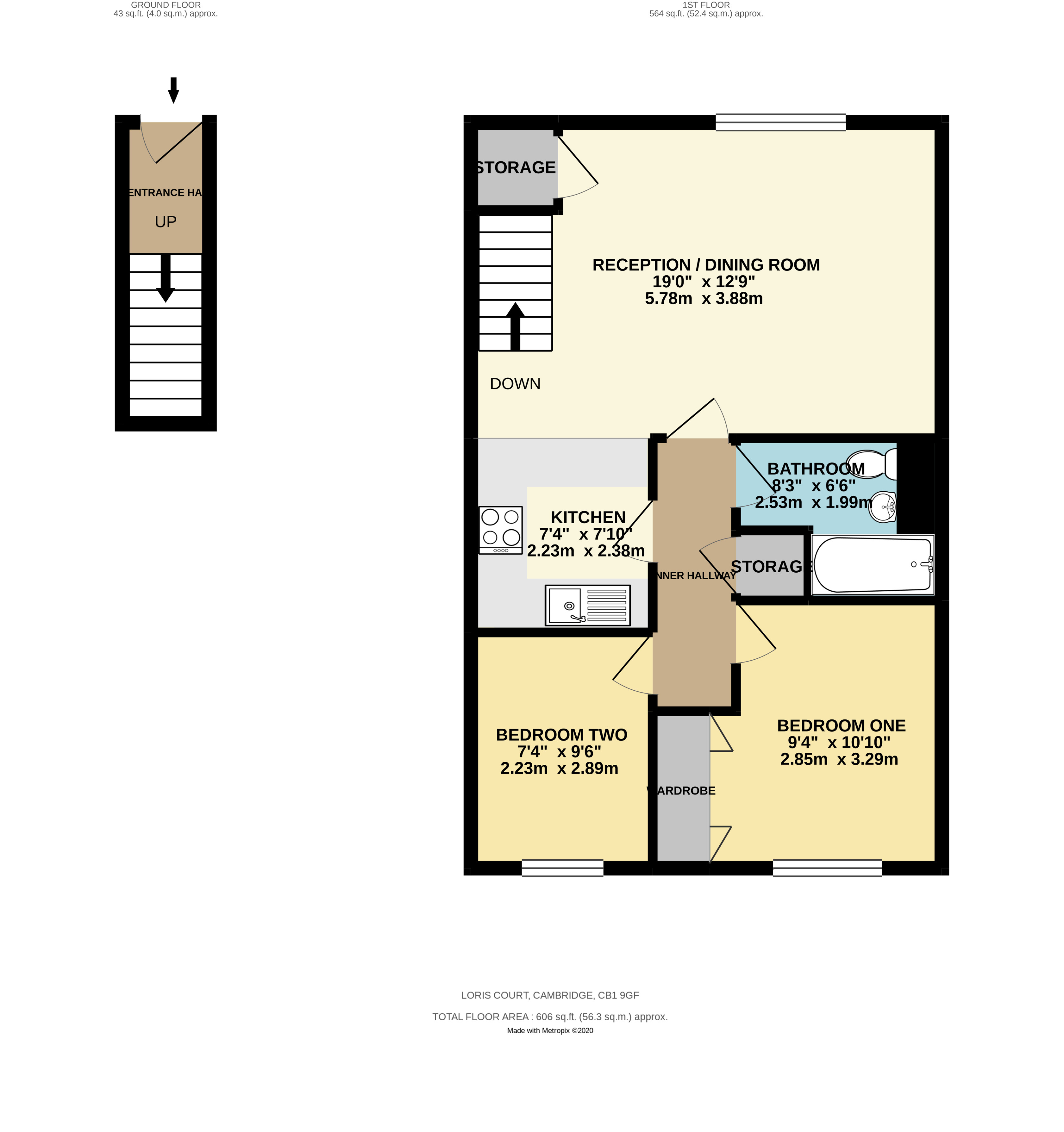 Loris Court, Cambridge floorplan