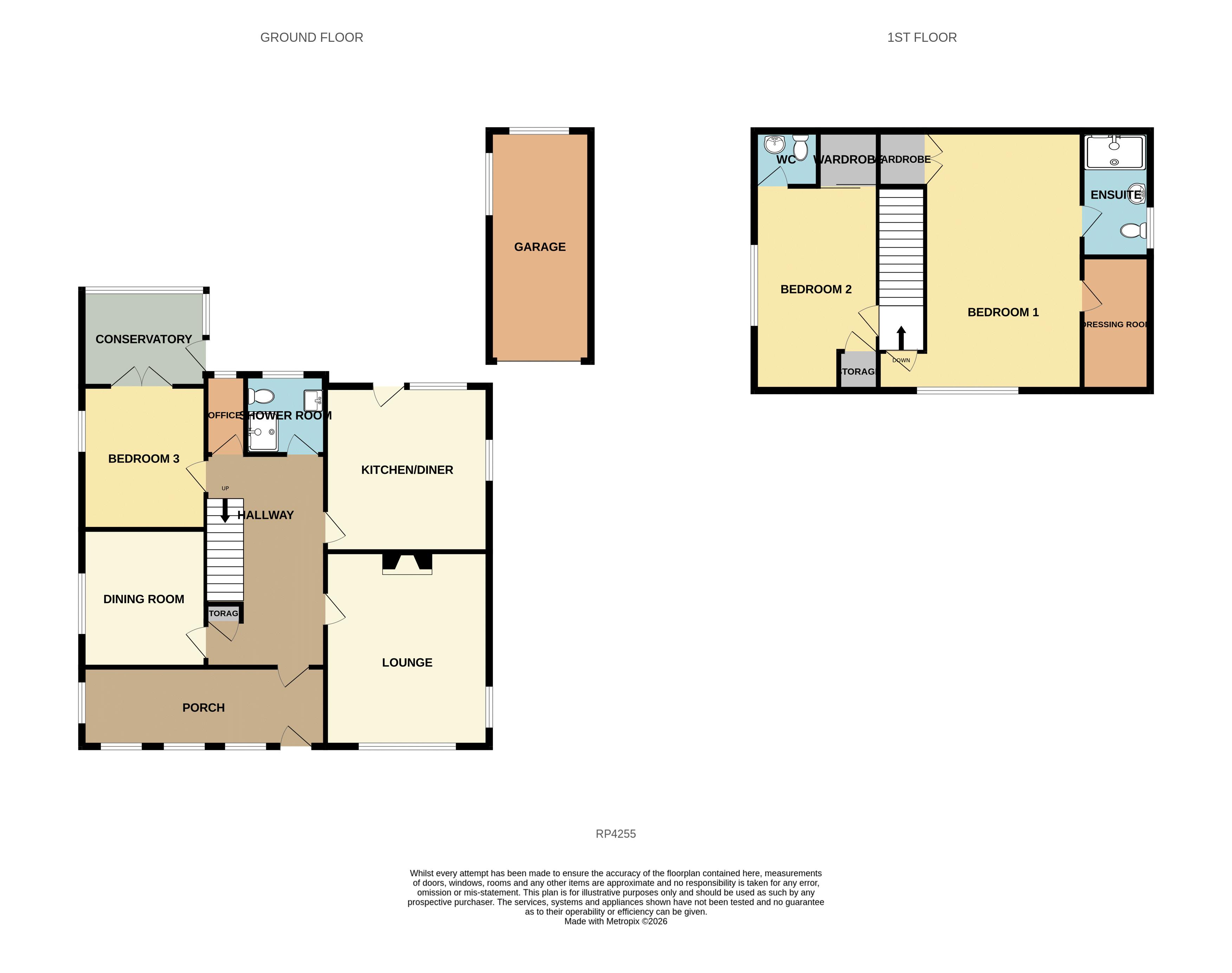 Cliff Mount, New Road, Abergele floorplan