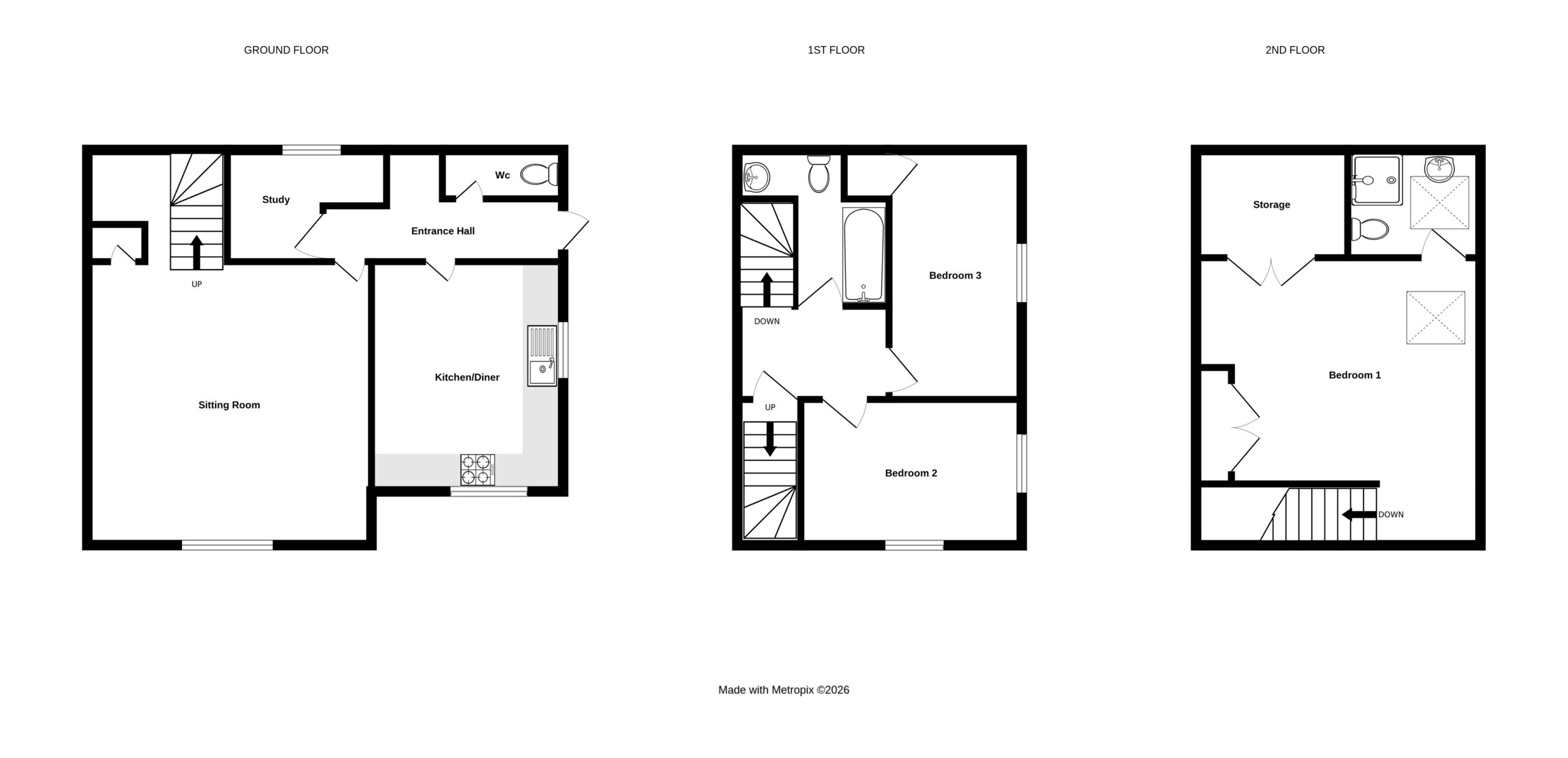 Azure, La Couture, St Peter Port floorplan
