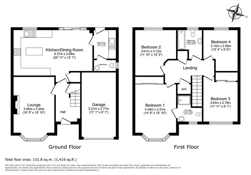 21, Valerian Place Highweek, Newton Abbot floorplan