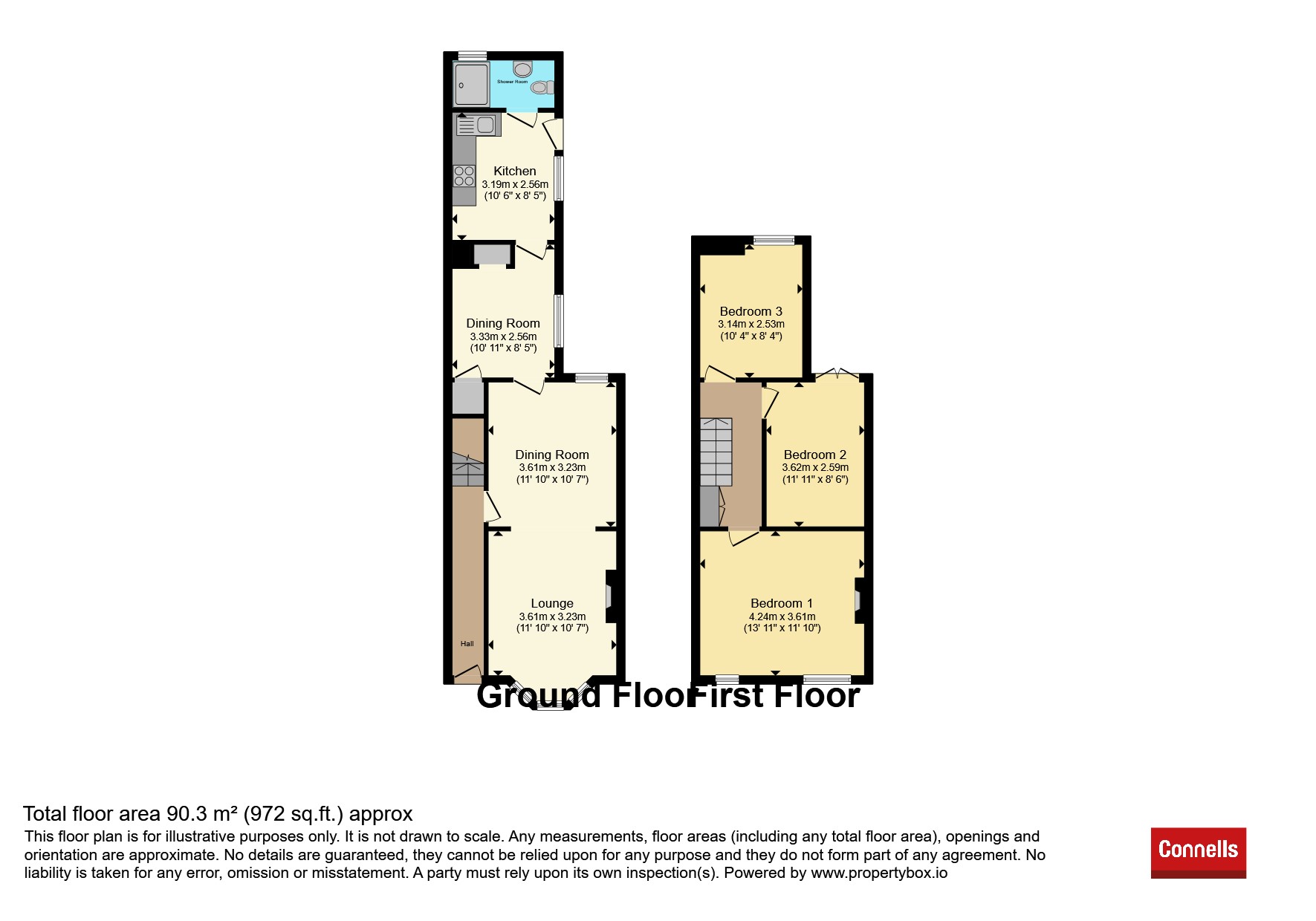 838, Bourges Boulevard, Peterborough floorplan