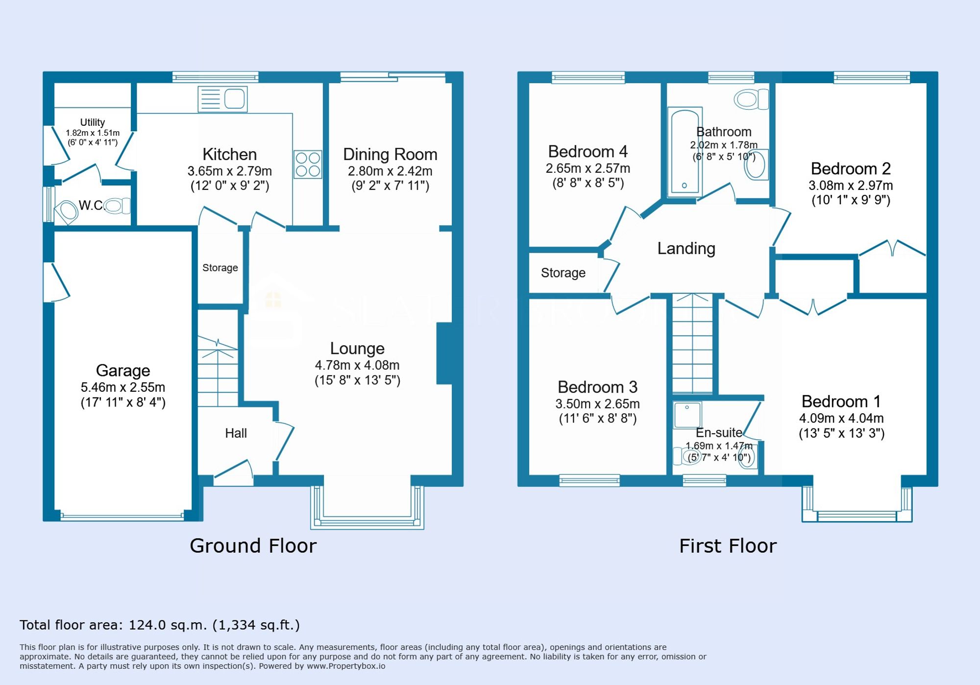 57 Goodshaw Avenue North, Rossendale floorplan
