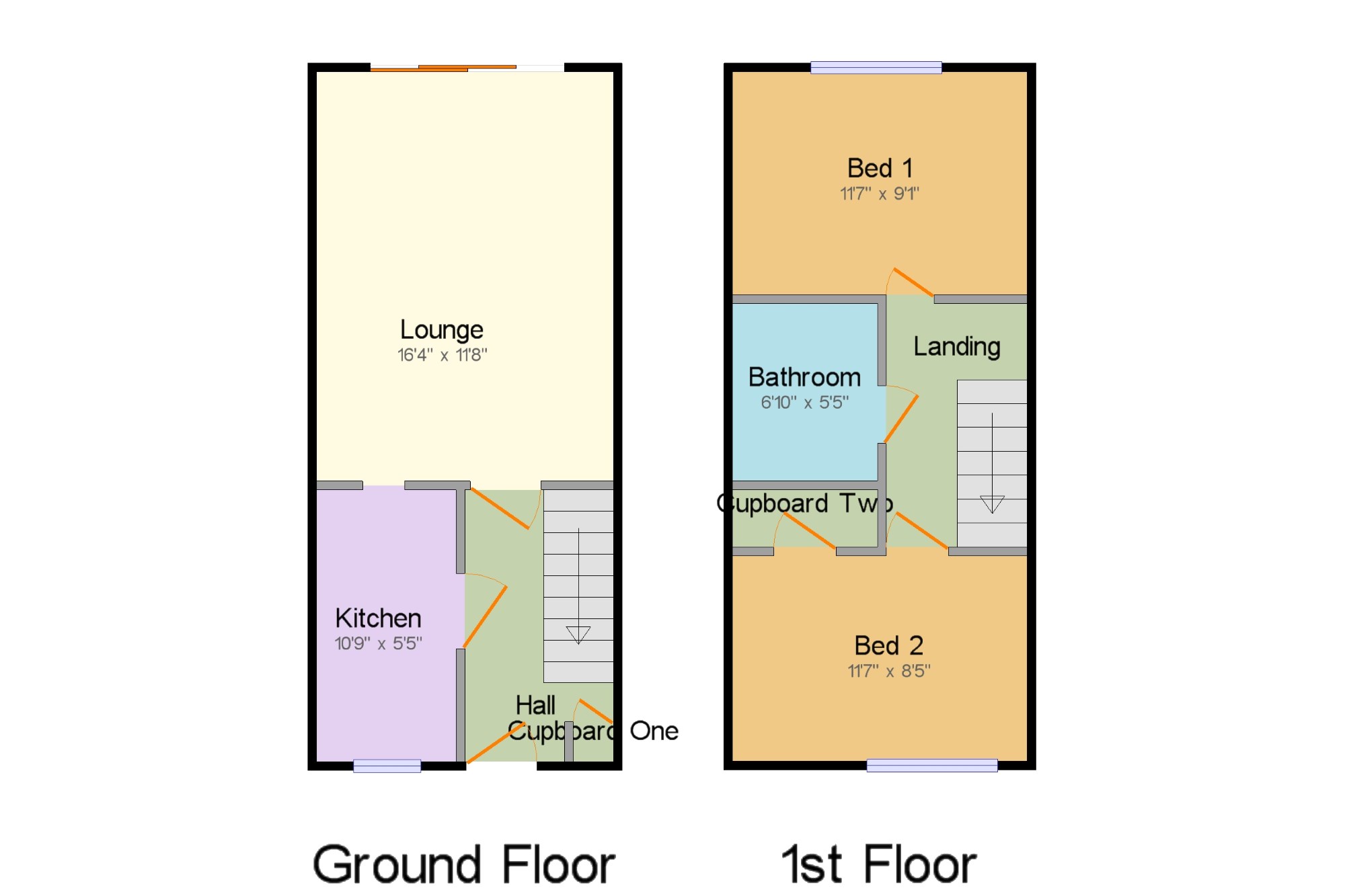 2 Bedrooms Terraced house for sale in Hainault, Ilford, Essex IG6