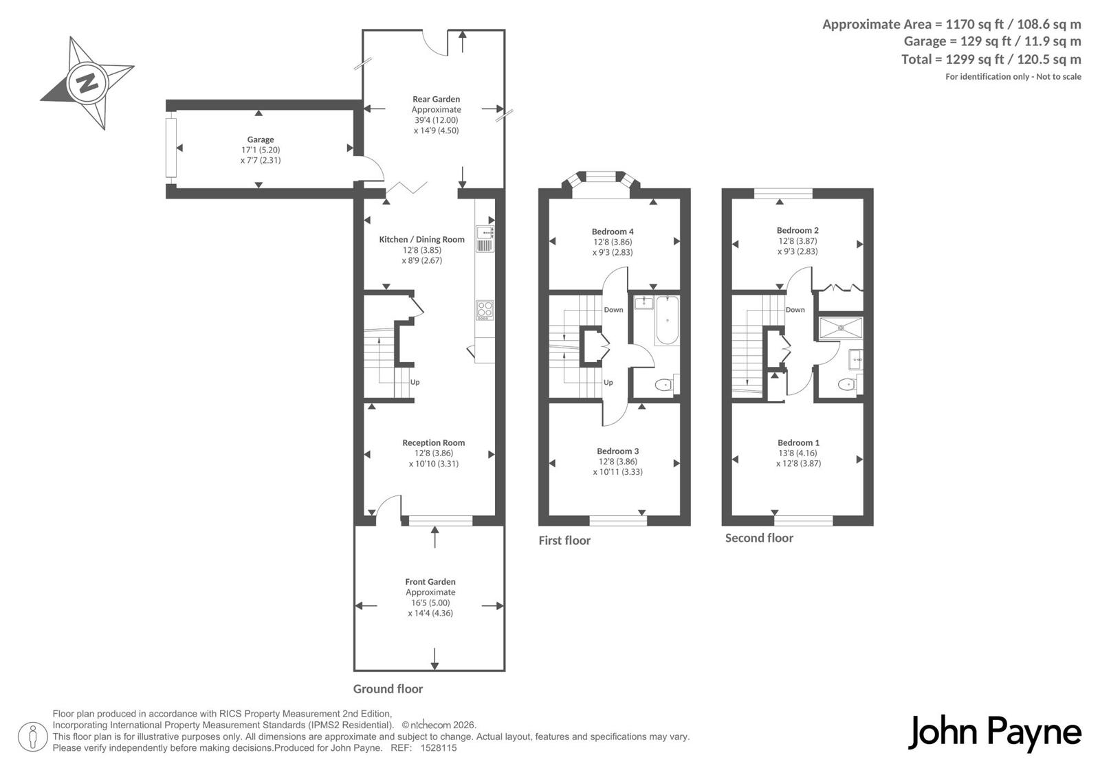 Kenilworth Gardens, London floorplan