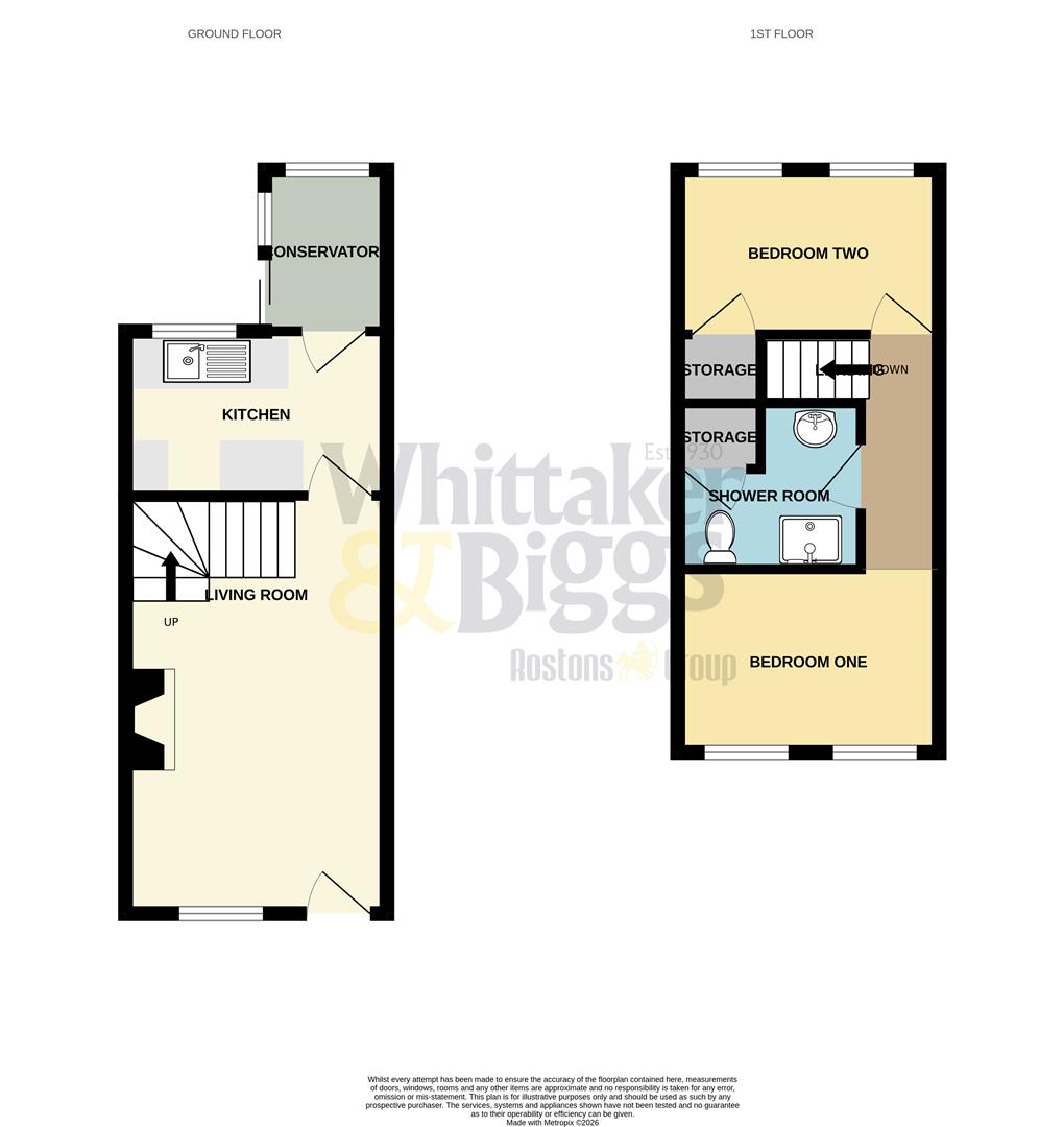 39, Springfield Court, Leek floorplan