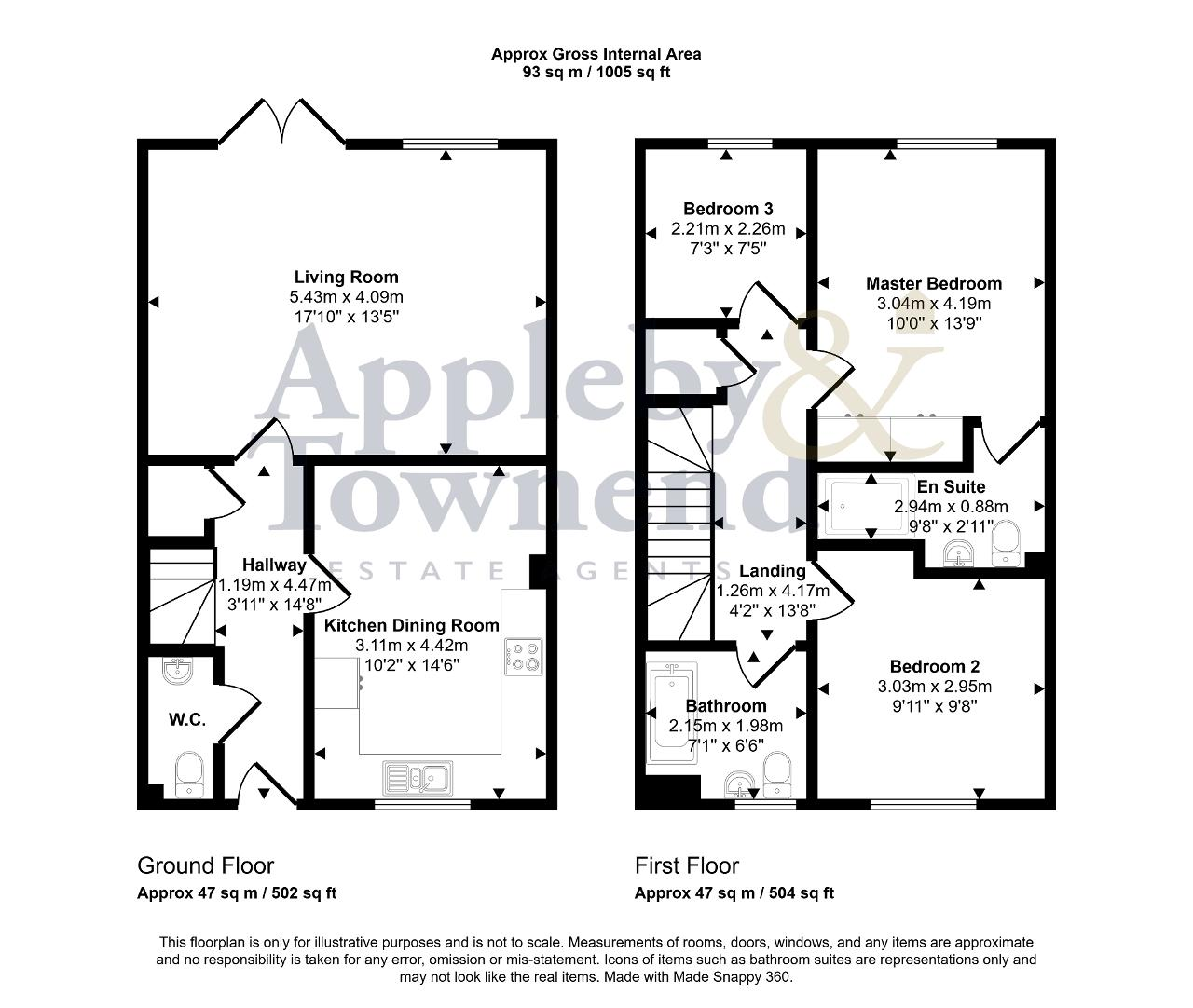 7, Merrett Court, Melksham floorplan