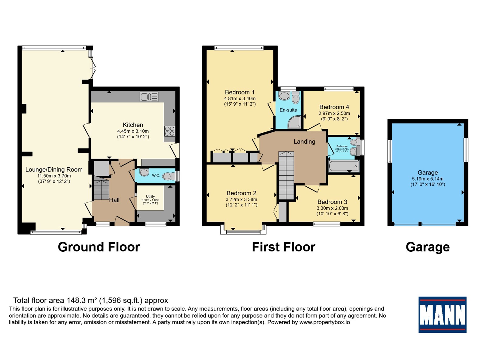 14, Bell Crescent, Rochester floorplan