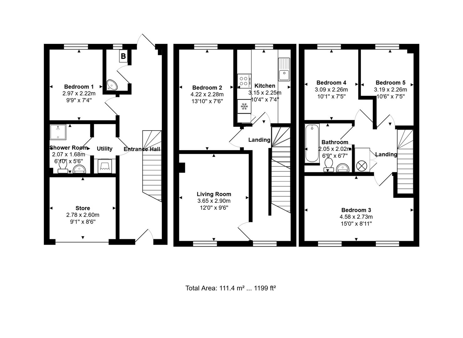 40a, Victoria Street, Englefield Green floorplan