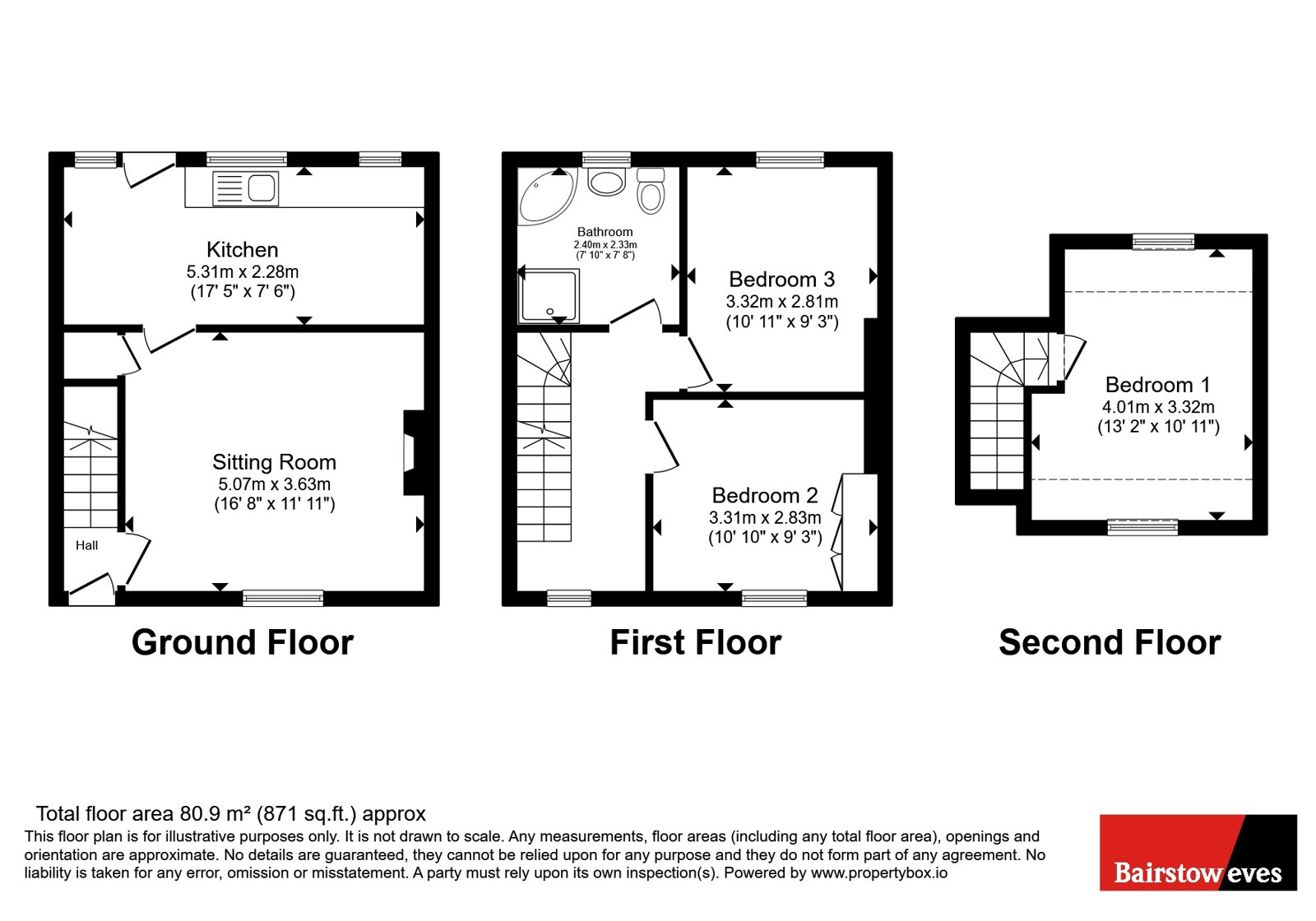 Uplands, West Midlands floorplan