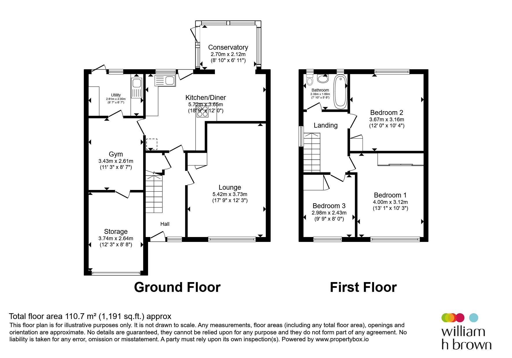 Bramley Way, Chelmsford floorplan