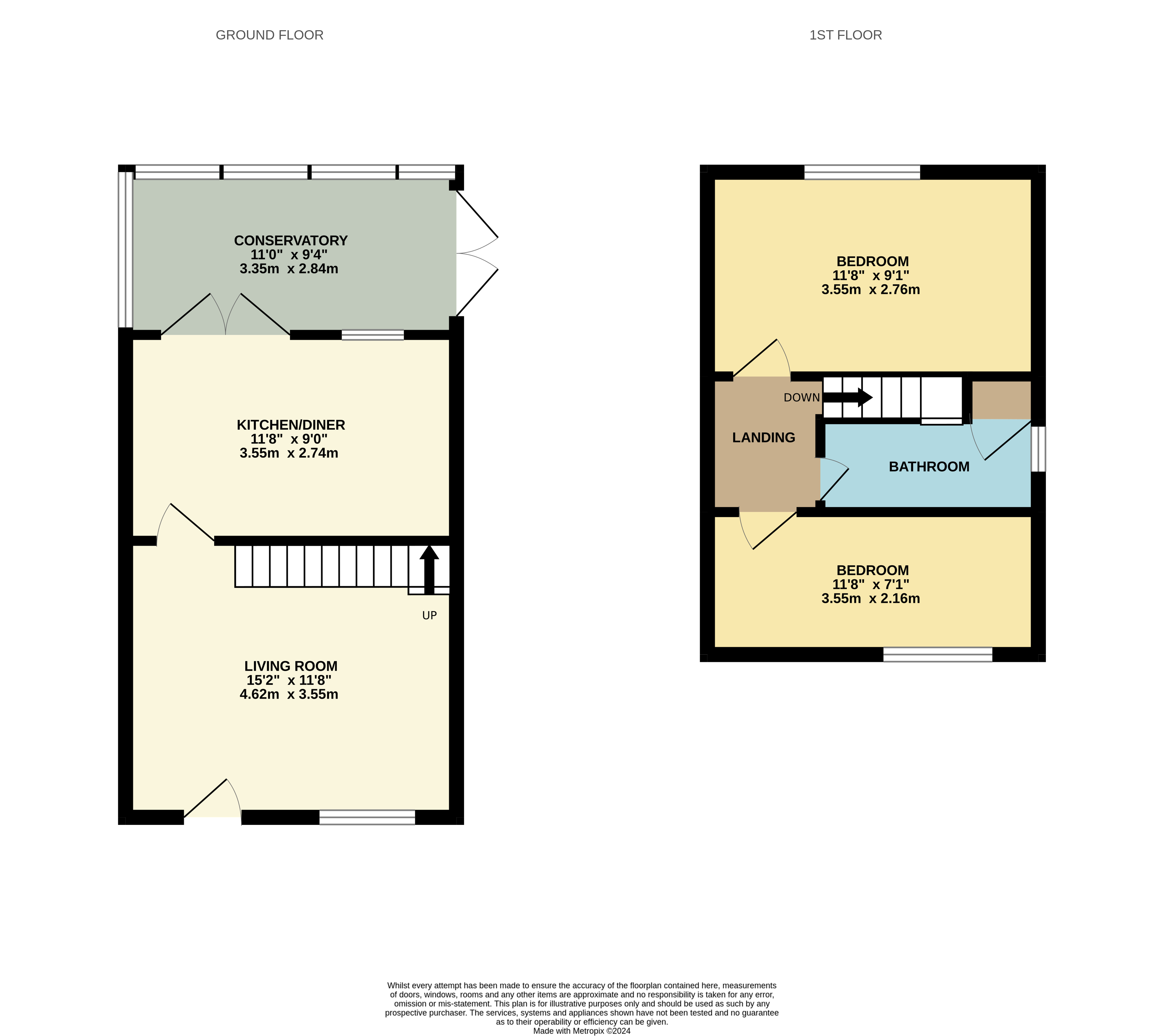 31, Little Hyde Road, Halstead floorplan