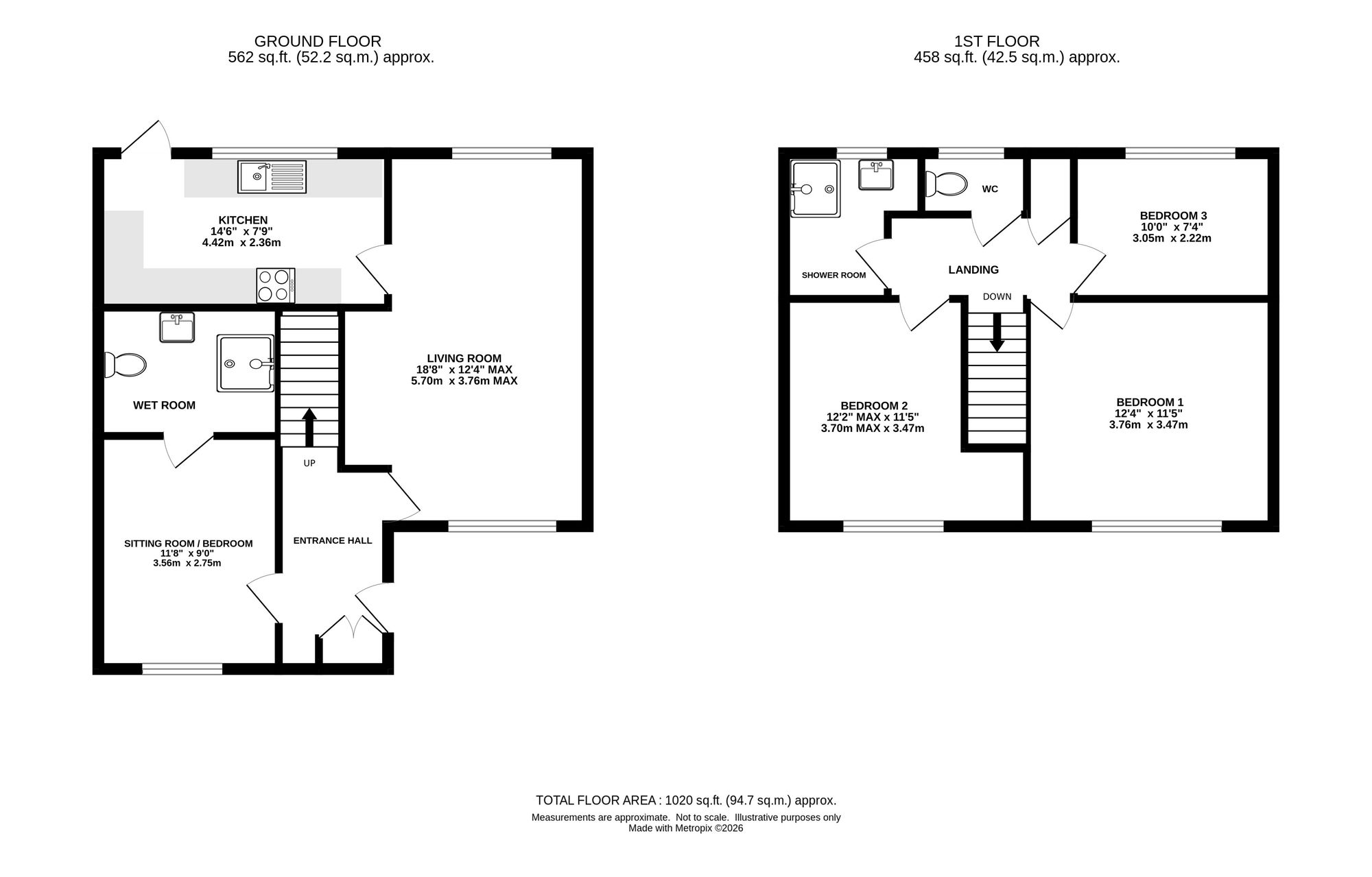 394 Longridge, Knutsford floorplan