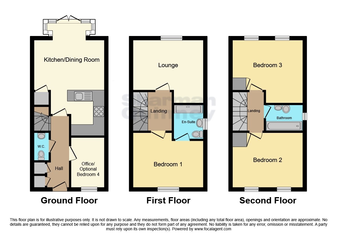 11, Kestrel Drive, Kettering floorplan