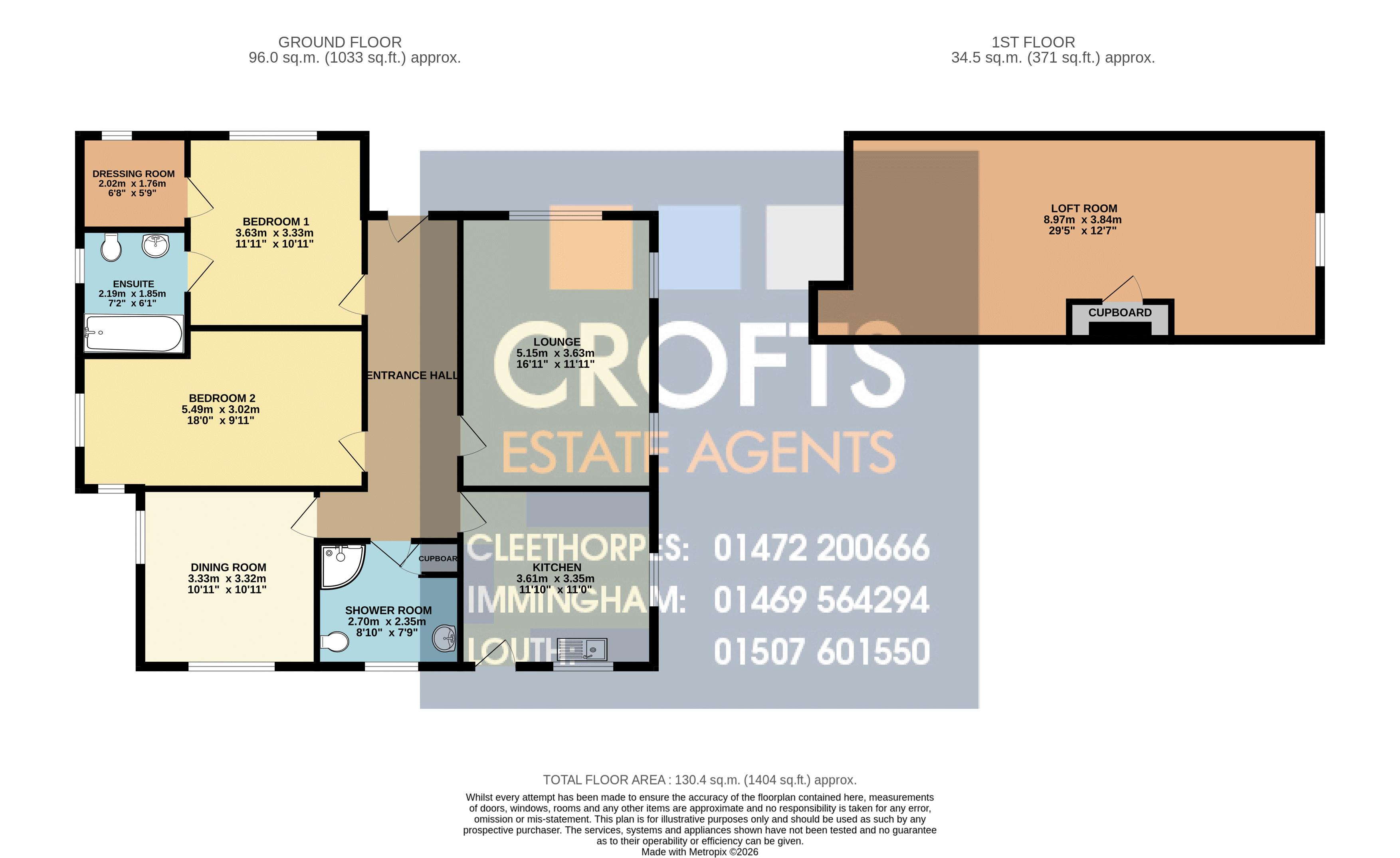 11, Plumtree Lane, North Thoresby floorplan