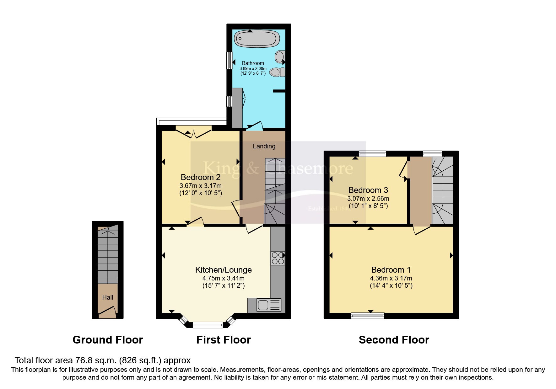 Maisonette, 73, Franklin Road, Brighton floorplan