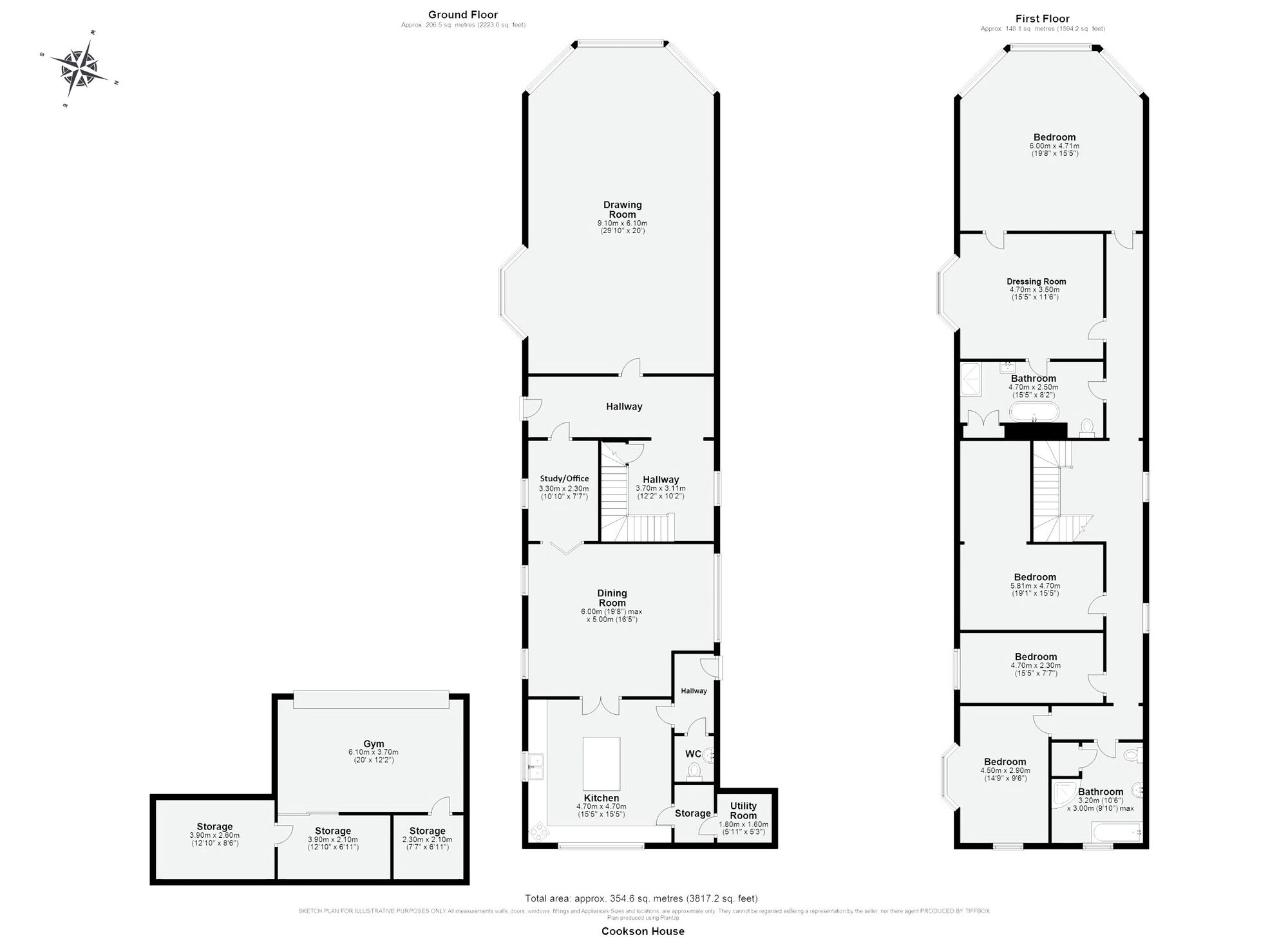 Cookson House, Durham floorplan