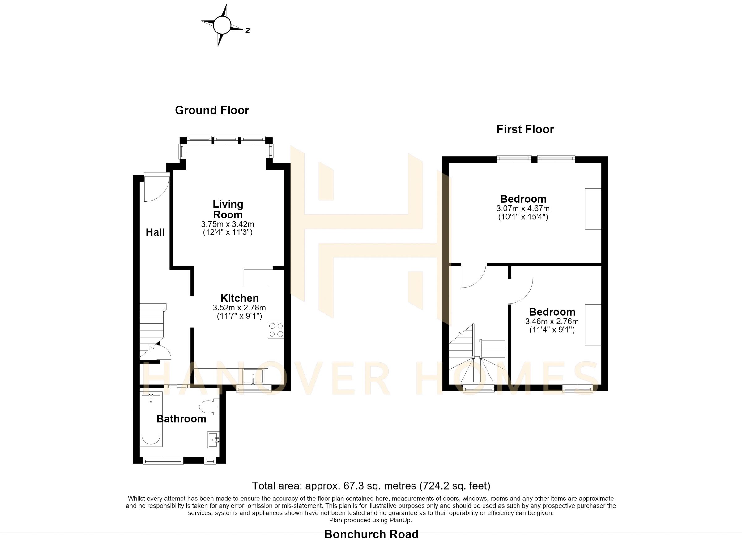 40 Bonchurch Road, Brighton floorplan