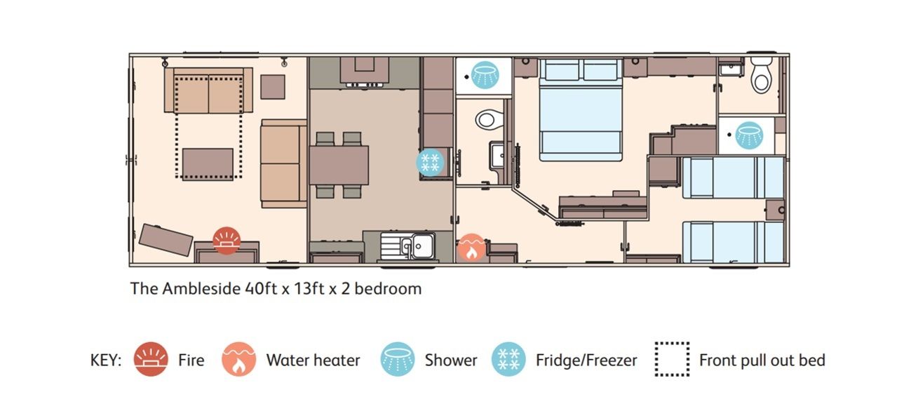 12, Woodlands Lodge Park, Walls Lane, Skegness floorplan