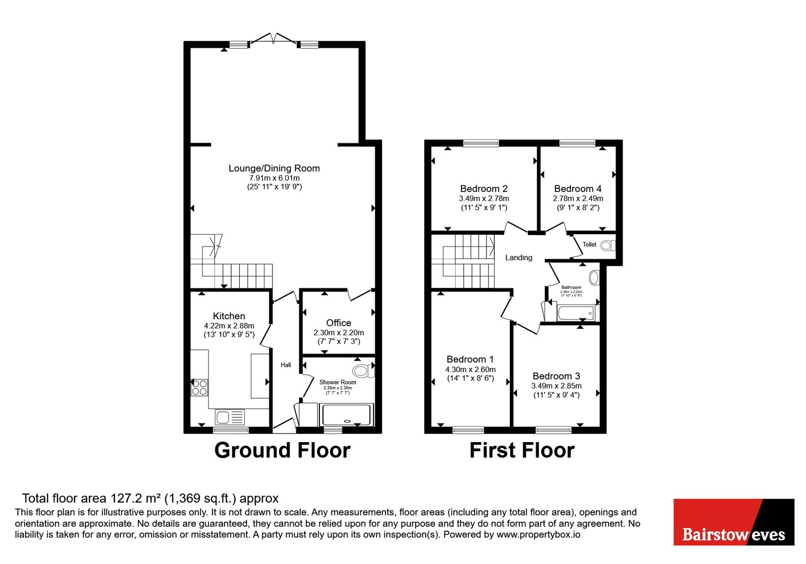 49, Fraser Close, Basildon floorplan