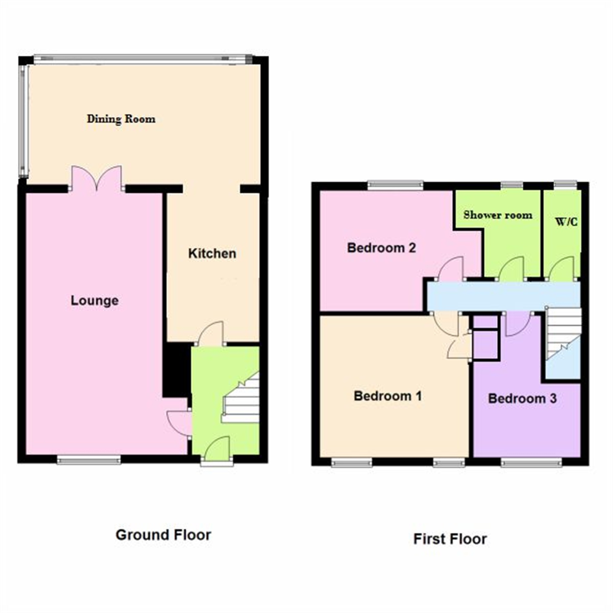 3 Bedrooms End terrace house for sale in Fallowfield, Stevenage, Hertfordshire SG2