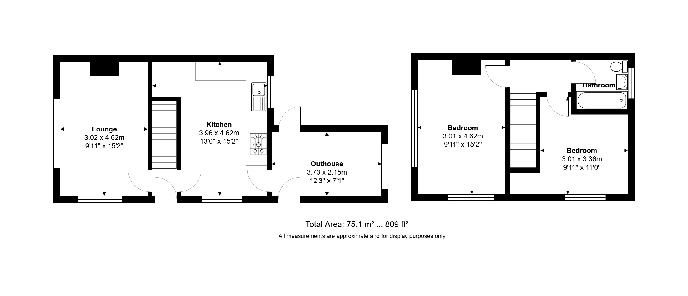 264, Southcote Lane, Reading floorplan