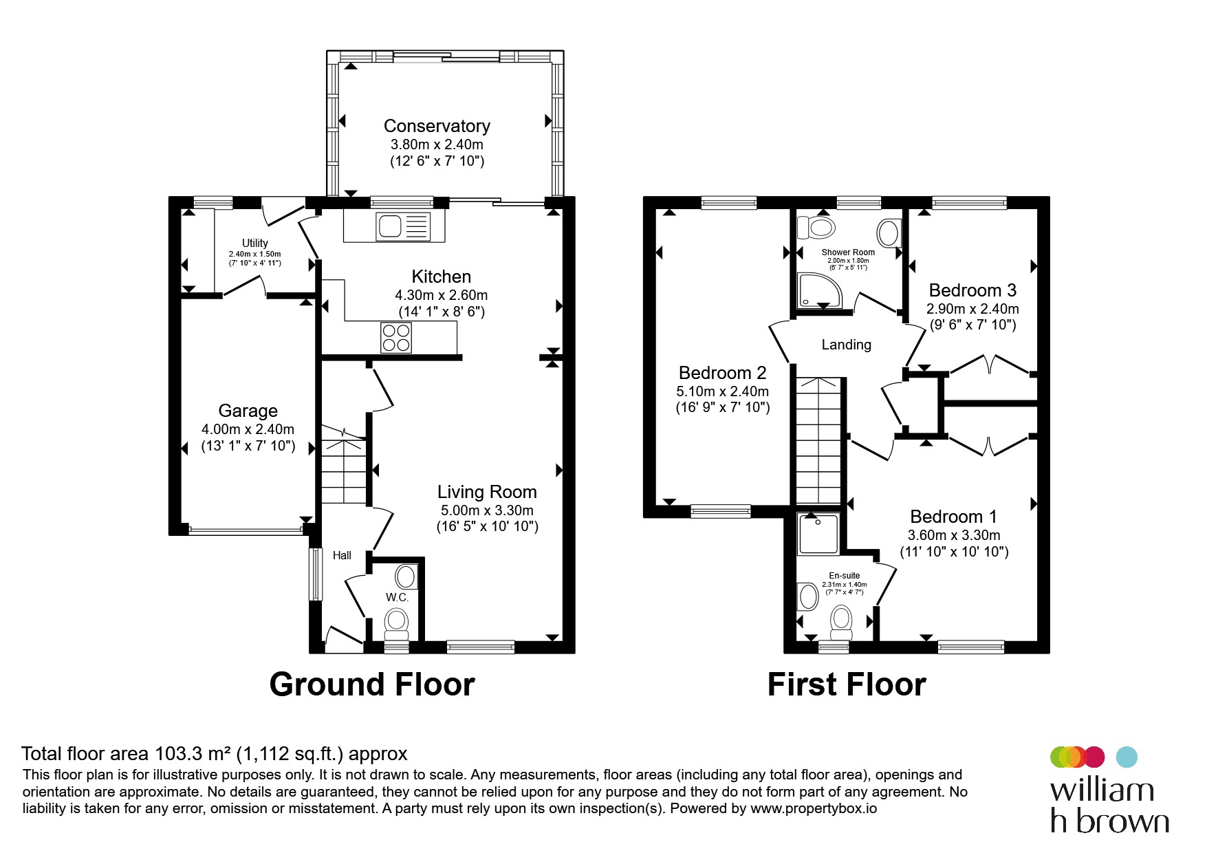 6, Howard Way, Norwich floorplan