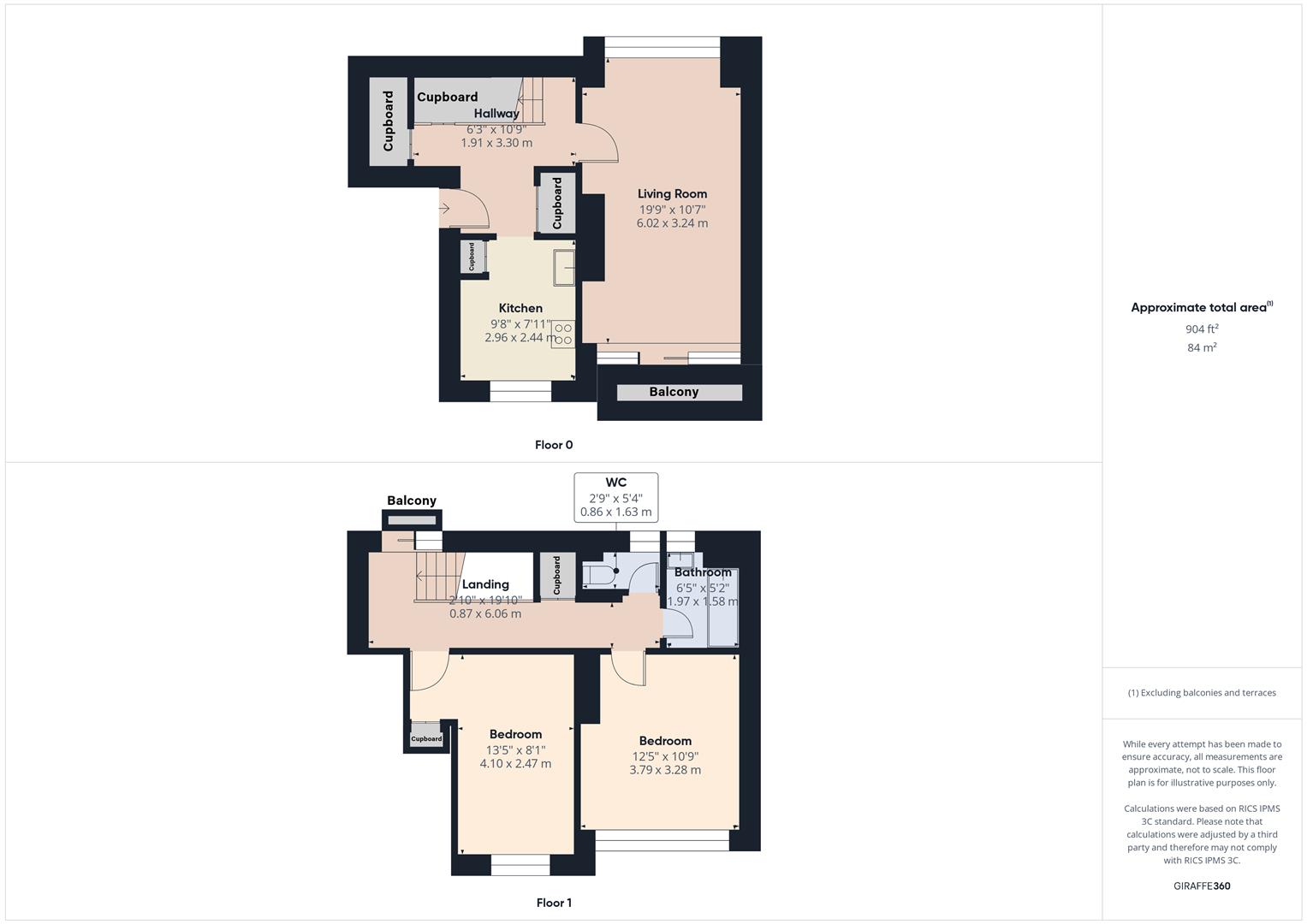 Dobson Close, London floorplan