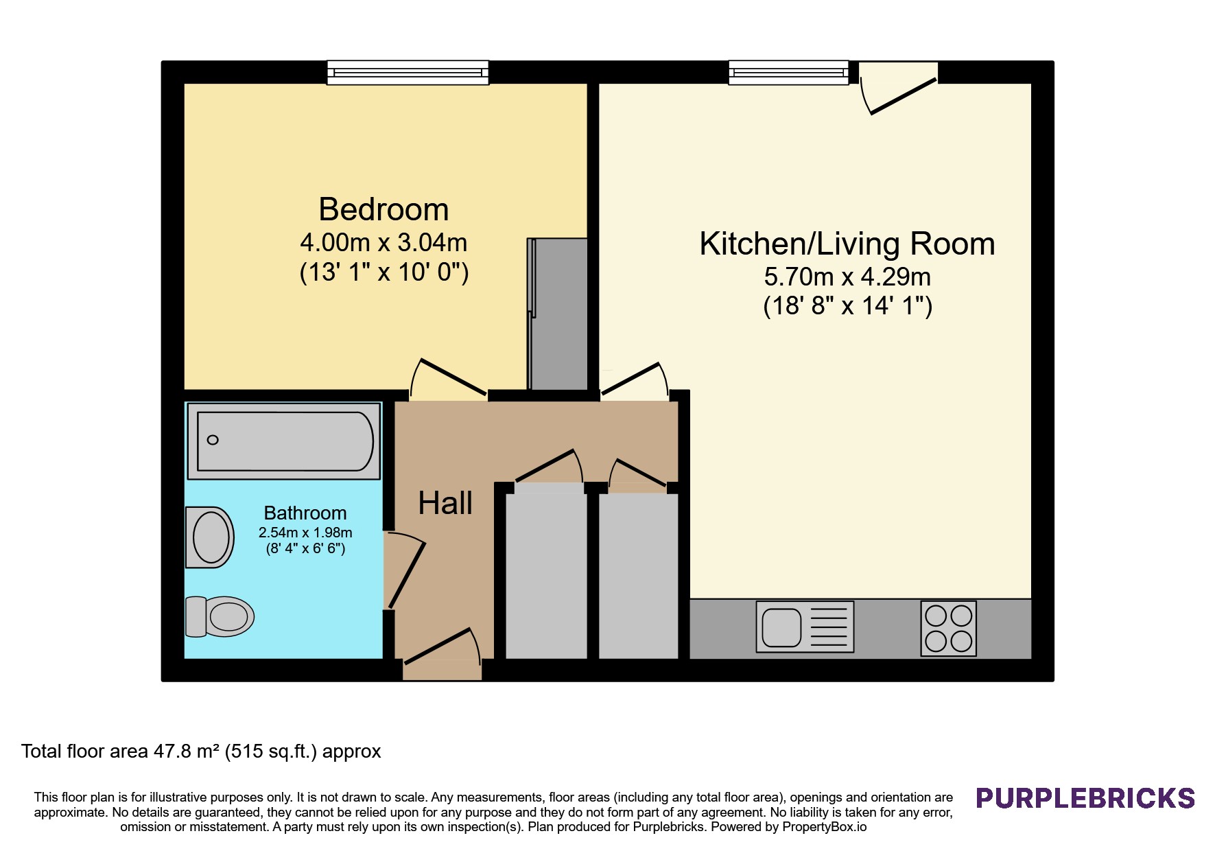 Sheepcote Street, Birmingham floorplan