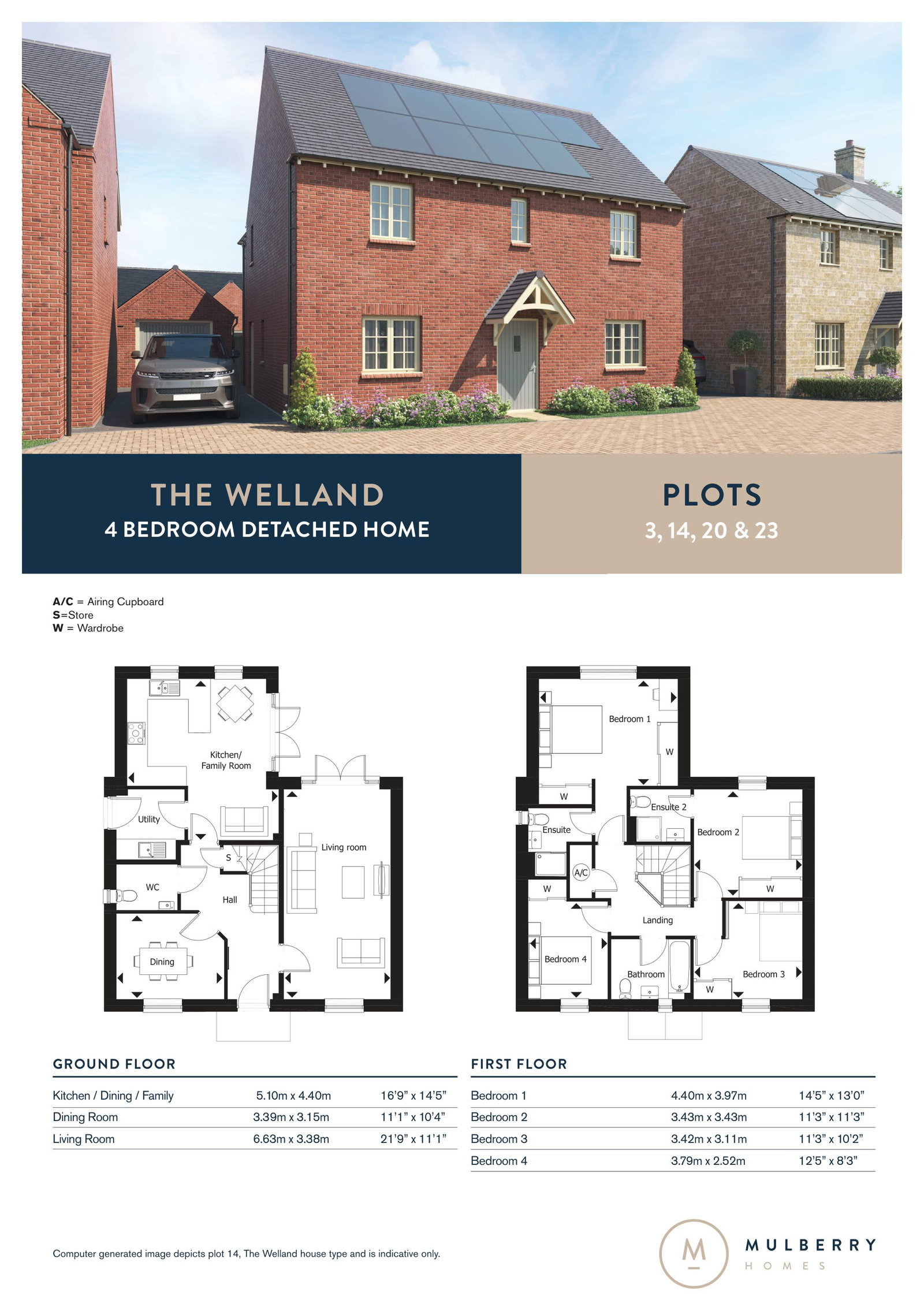 The Welland, Banbury floorplan
