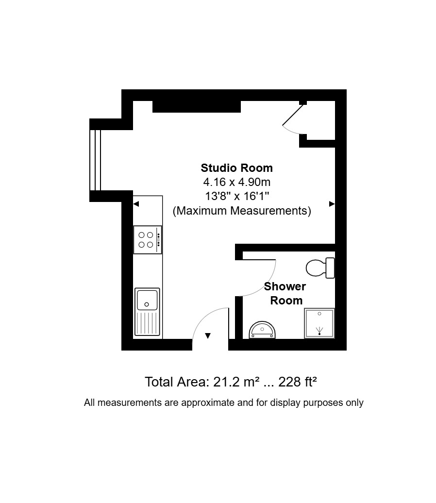 Flat 6, 32A Mill Road, Cambridge floorplan