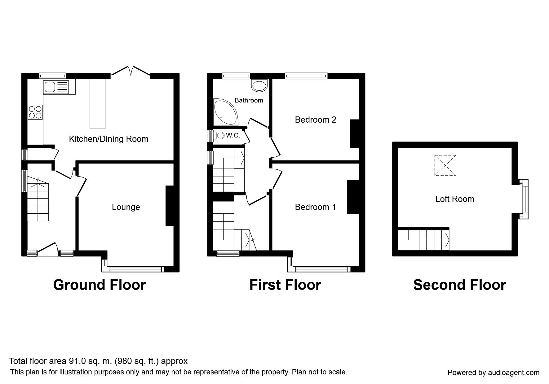 2 Bedrooms Semi-detached house for sale in St. Annes Drive, Leeds LS4