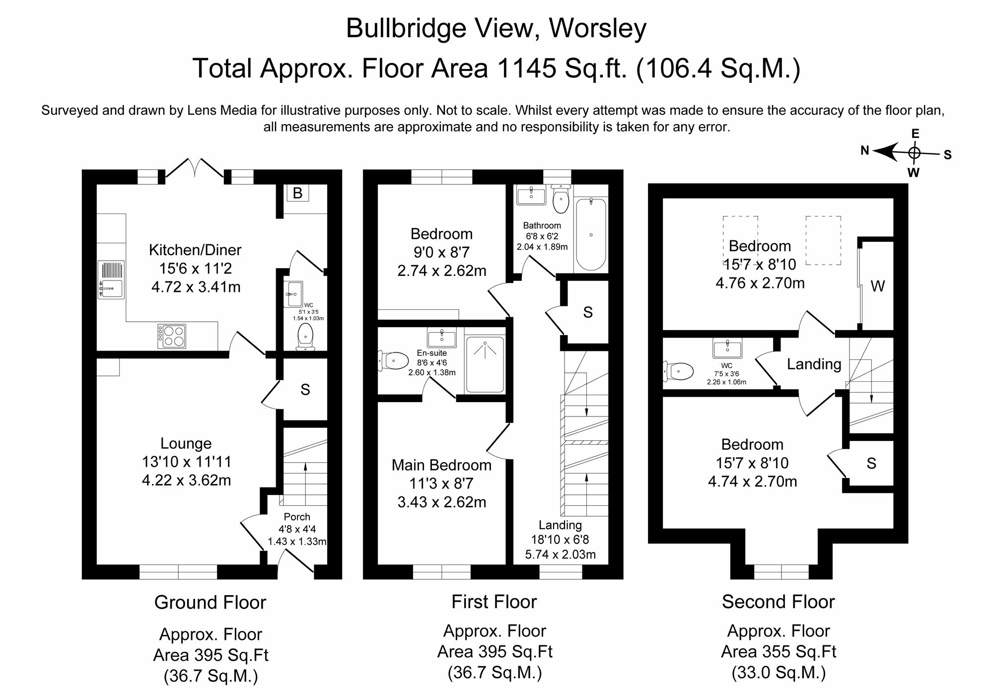 10 Bullbridge View, Manchester floorplan