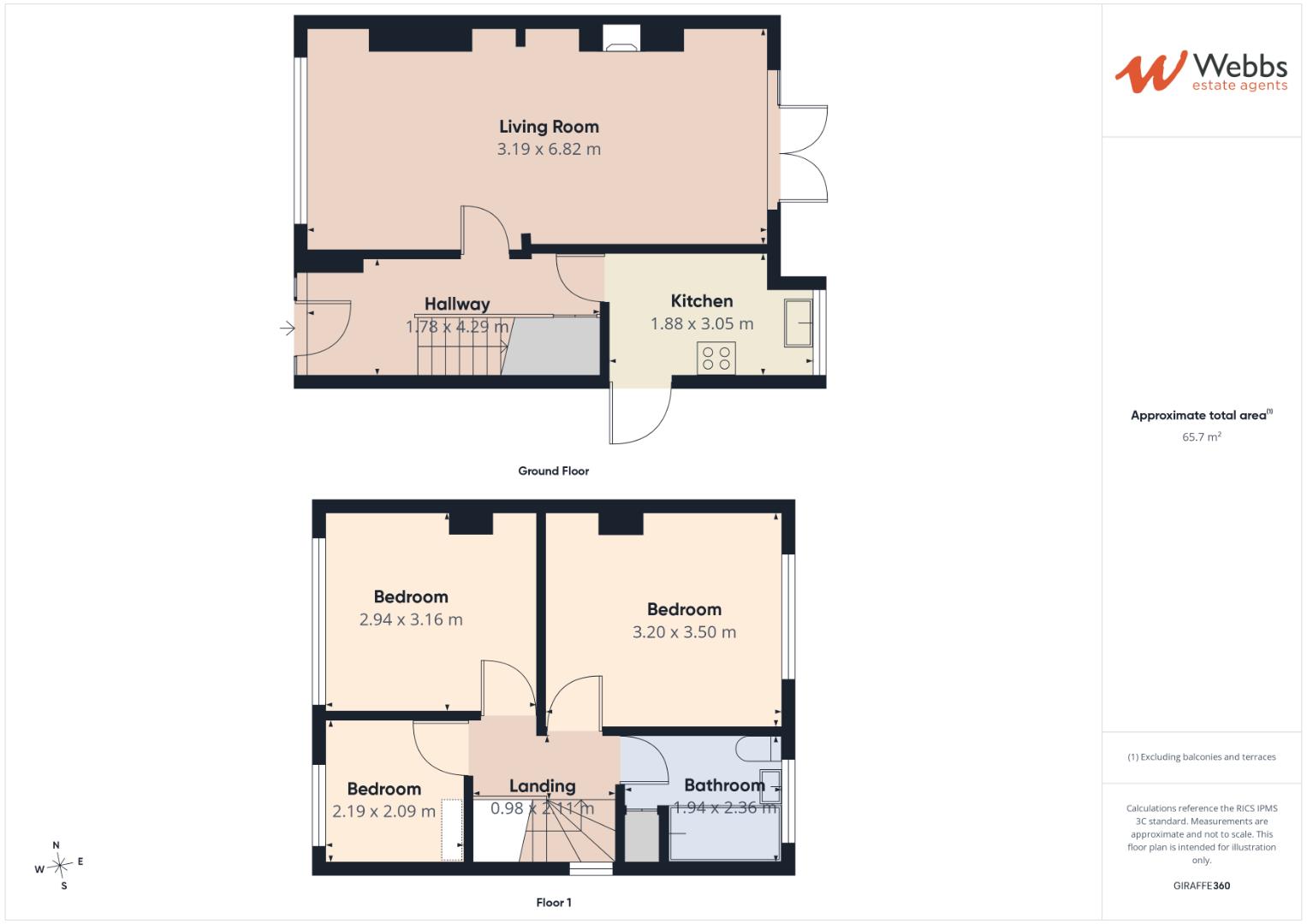 28, Barnetts Lane, Walsall floorplan