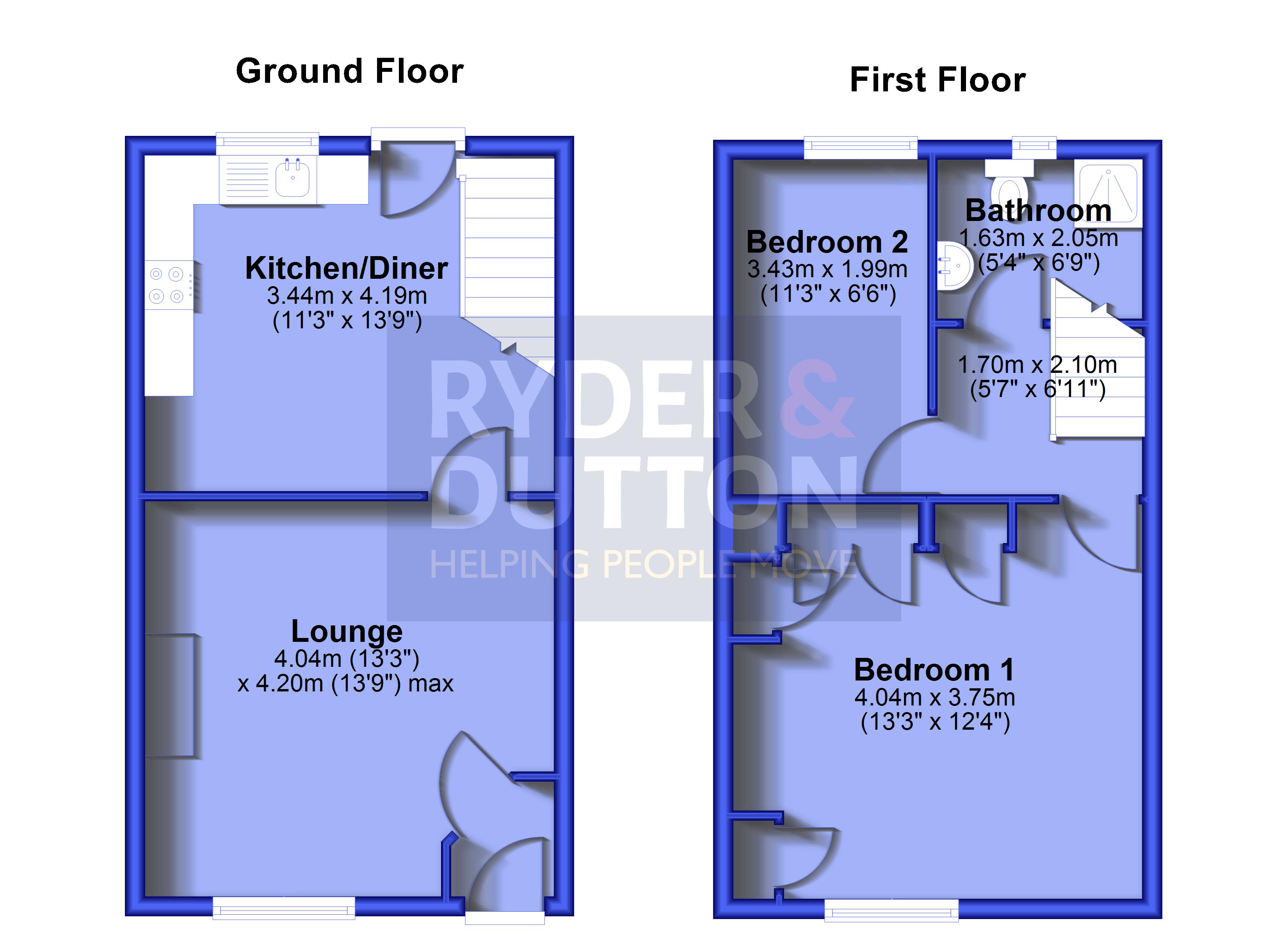544, Oldham Road, Manchester floorplan