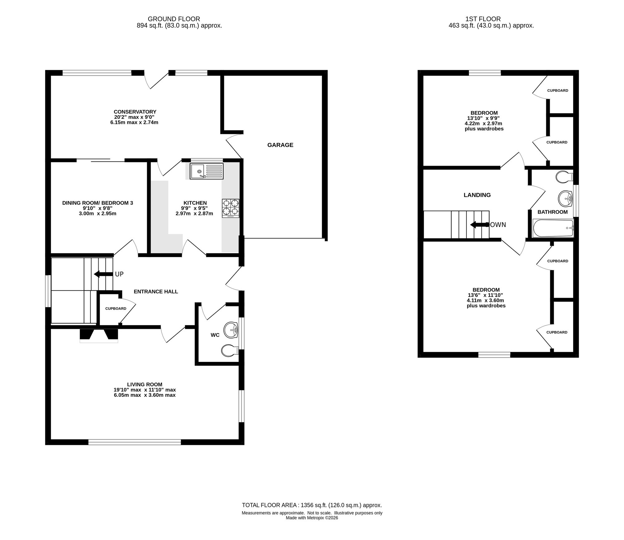 3 Grasmere Drive, Crewe floorplan