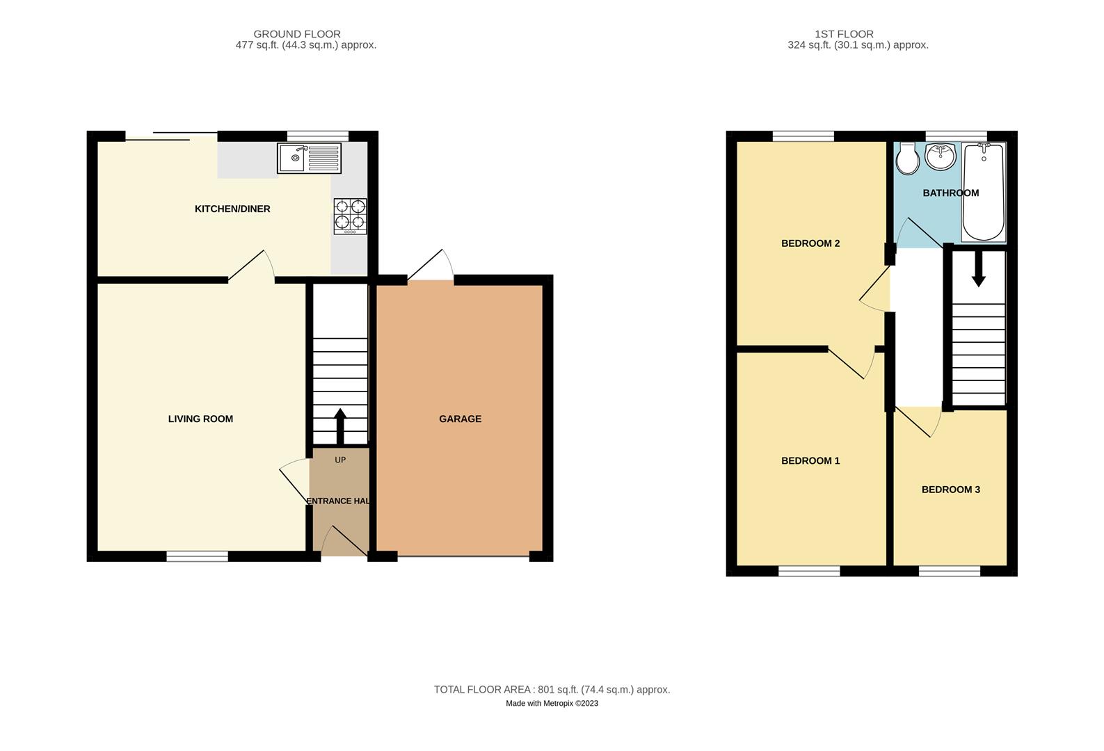 22, Charles Avenue, Bristol floorplan