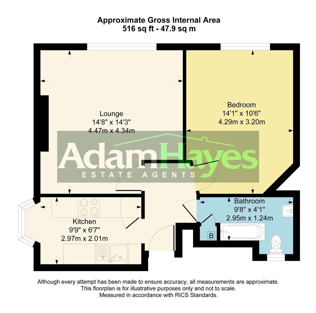 Holden Road, London floorplan