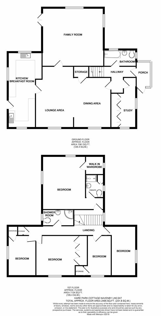 5 Bedrooms Detached house for sale in 2 Sleaford Road, Navenby, Lincoln LN5