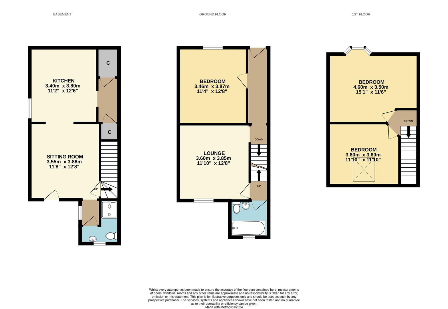 225, Annan Road, Dumfries floorplan