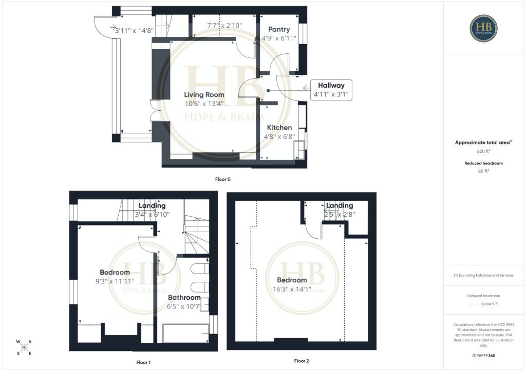 2, Moorland Terrace, Whitby floorplan